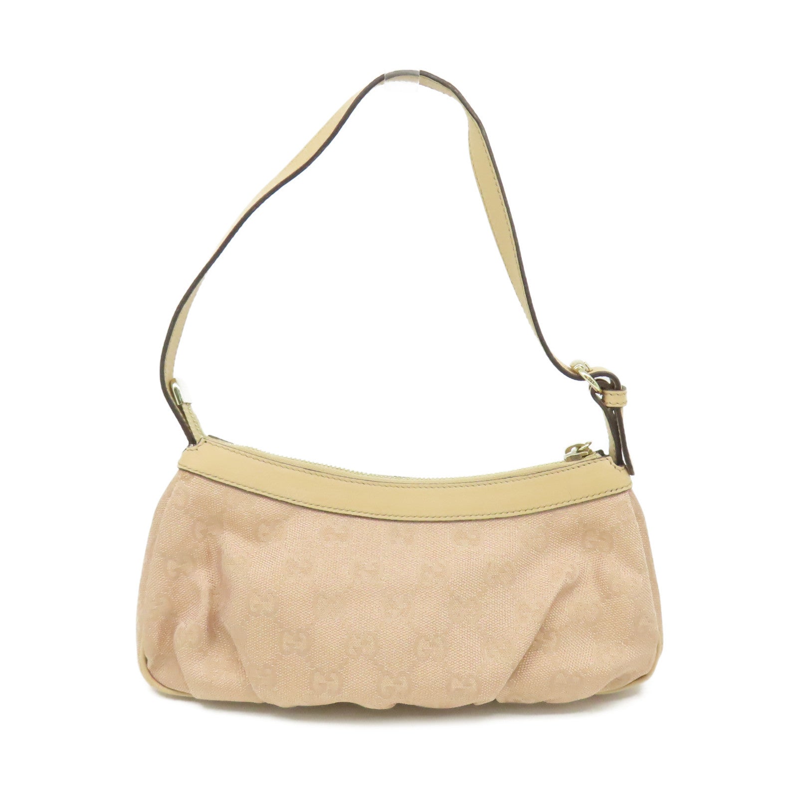 GUCCI GG帆布Shoulder Bag肩背袋粉紅色