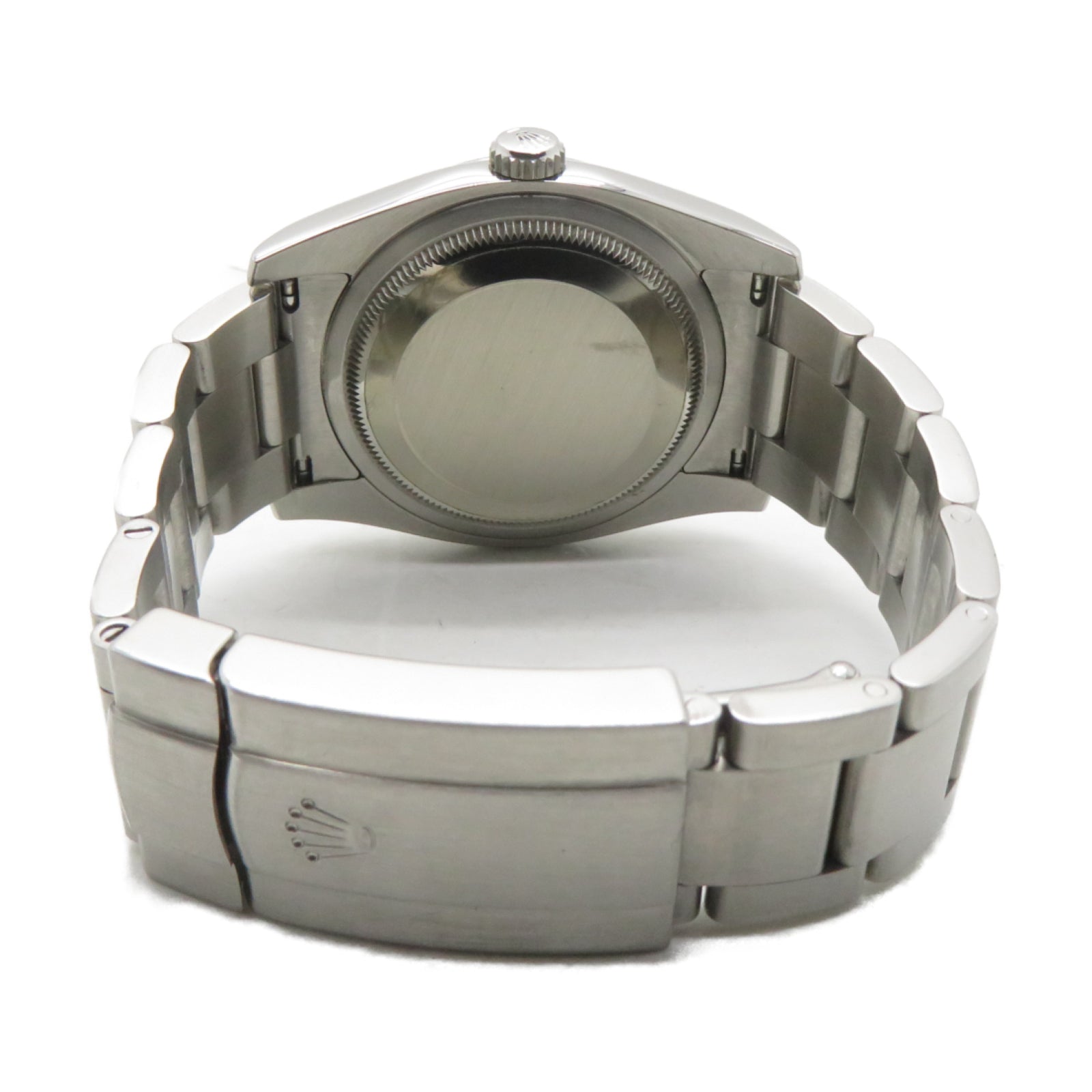 ROLEX Oyster Perpetual不鏽鋼自動機芯手錶黑色/粉紅色