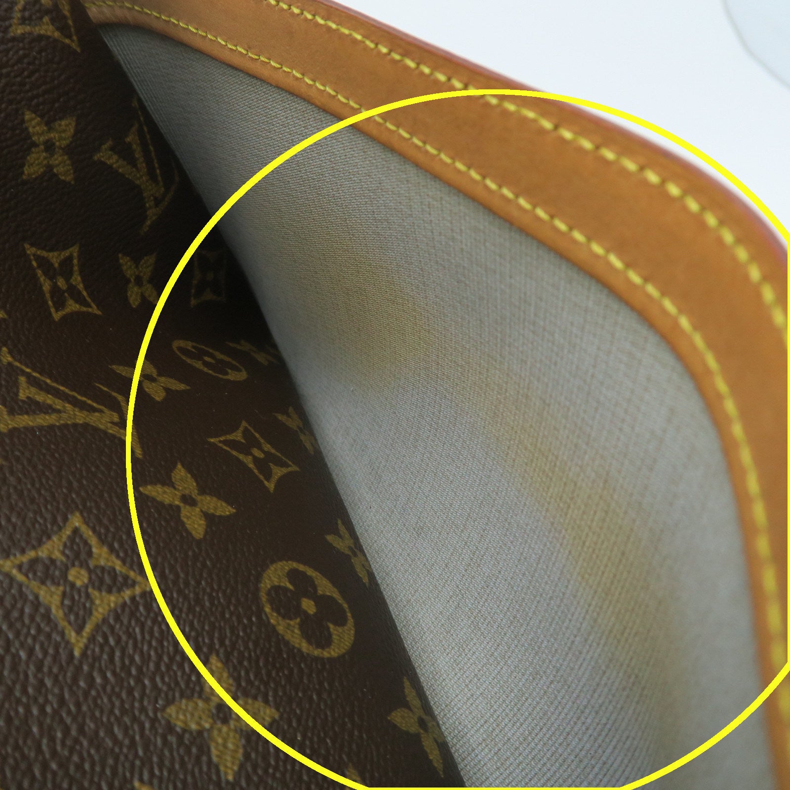 LOUIS VUITTON Monogram Reporter金扣肩背袋棕色