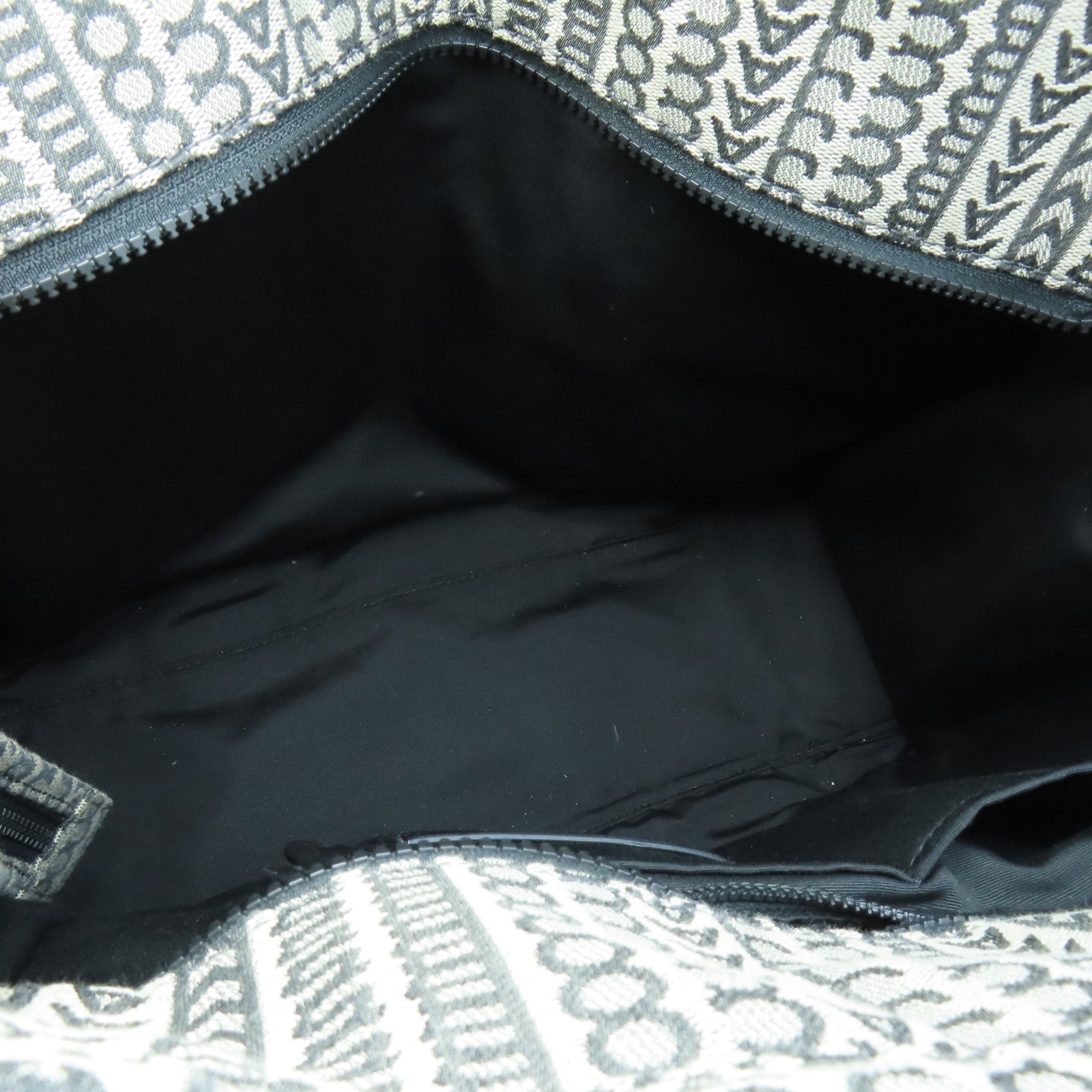 MARC JACOBS Canvas Tote Bag Black/Brown