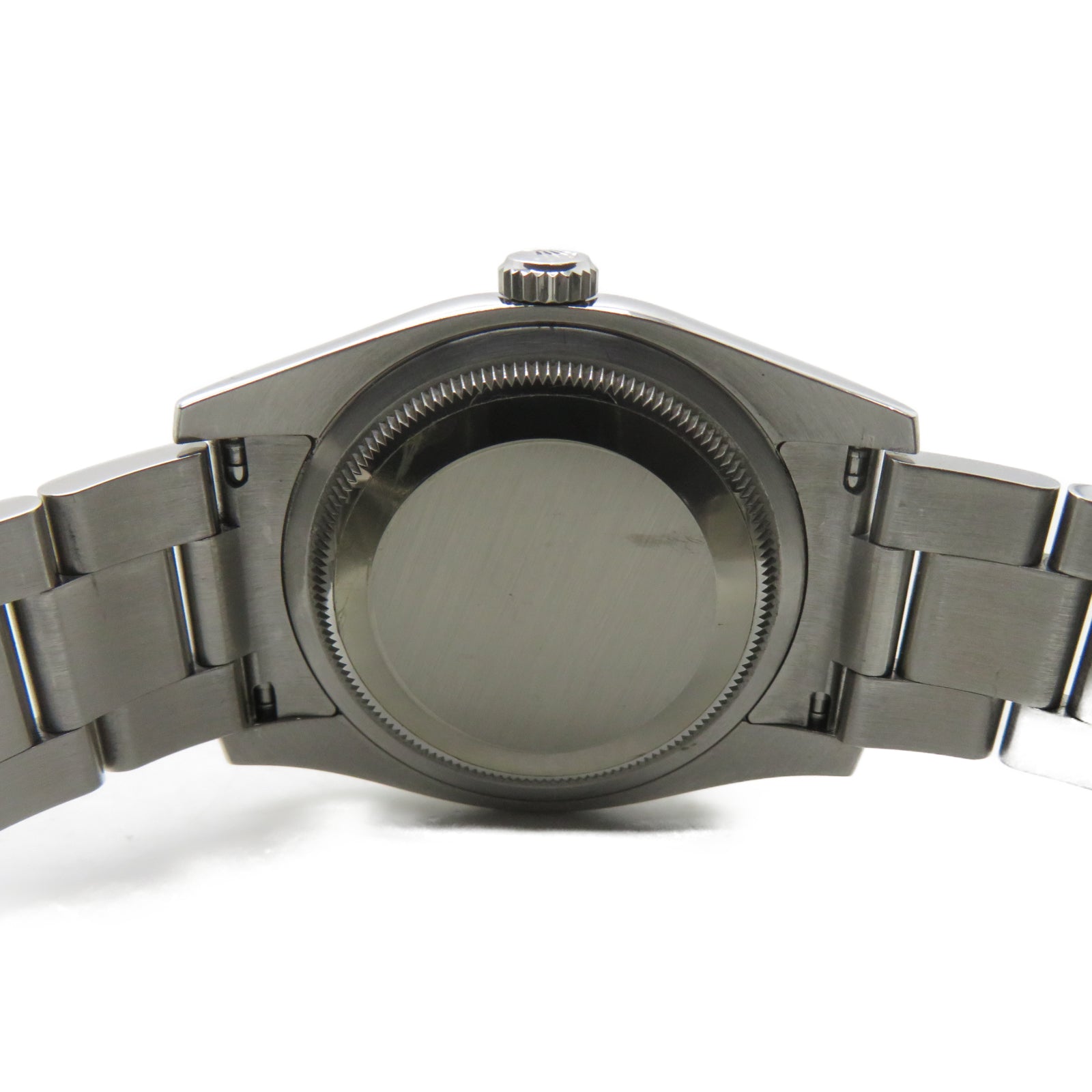 ROLEX Oyster Perpetual不鏽鋼自動機芯手錶黑色/粉紅色