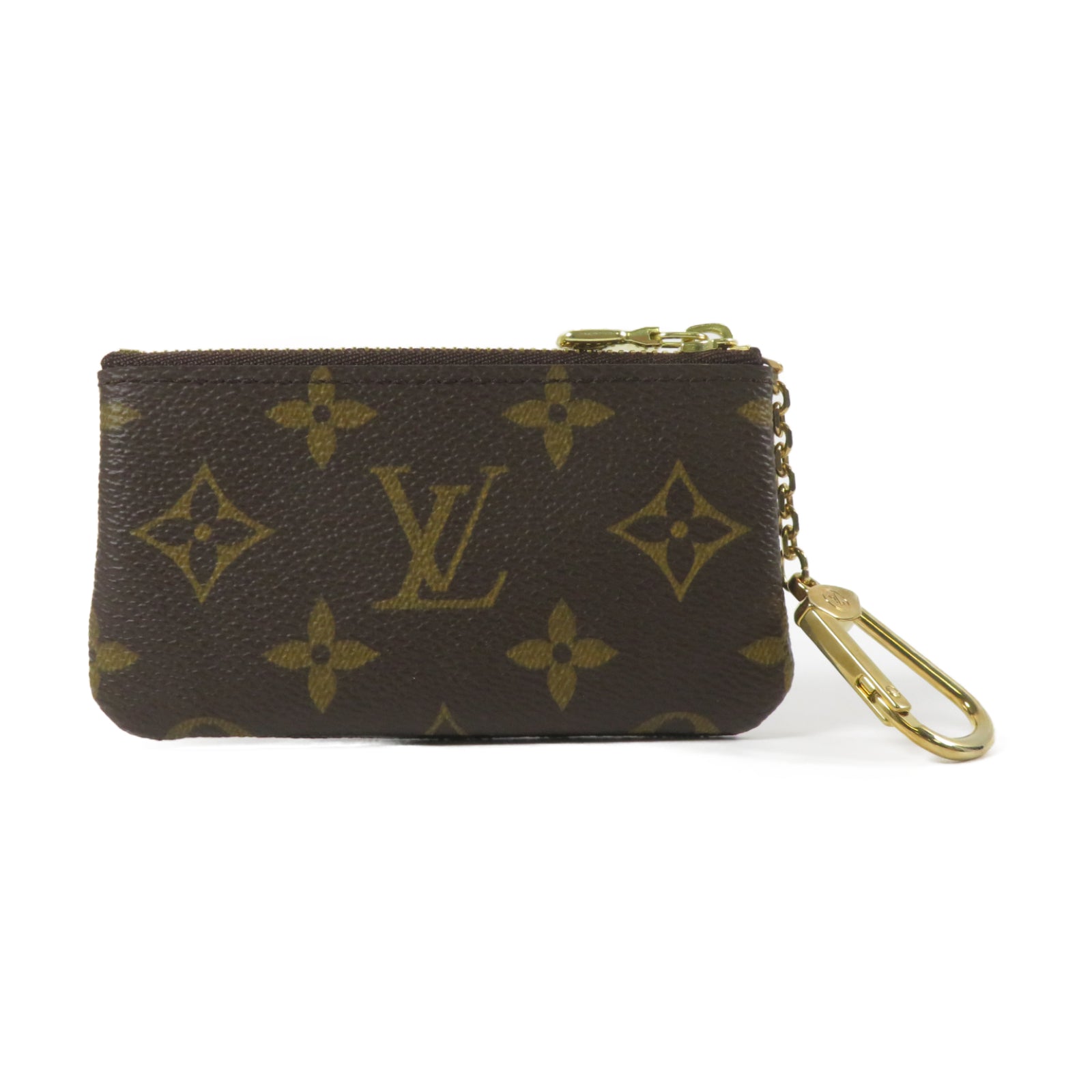 LOUIS VUITTON Monogram Key & Coin Case金扣Coin Case啡色
