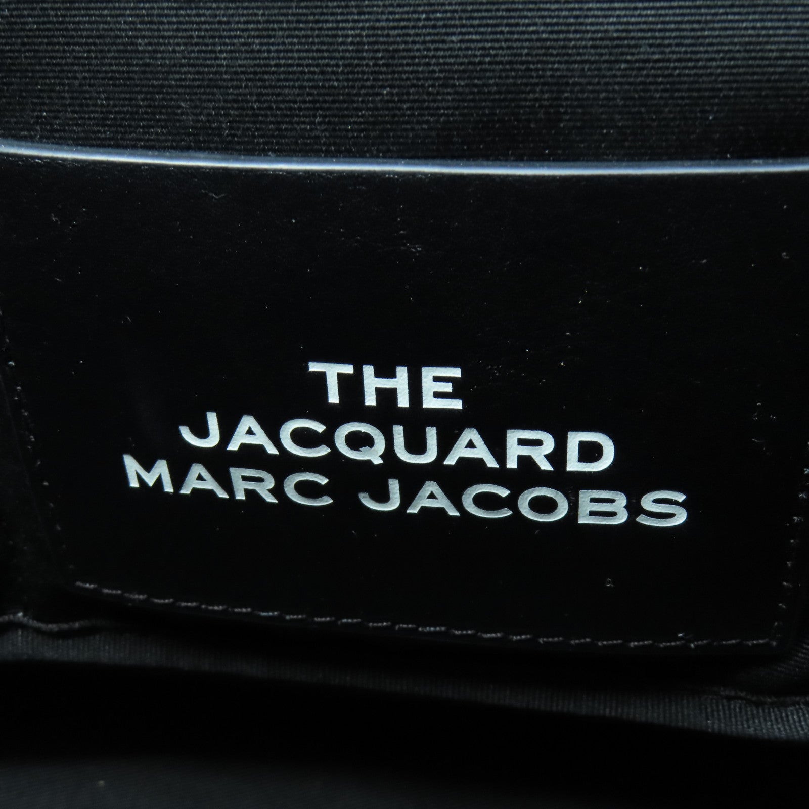 MARC JACOBS Canvas Tote Bag Black/Brown
