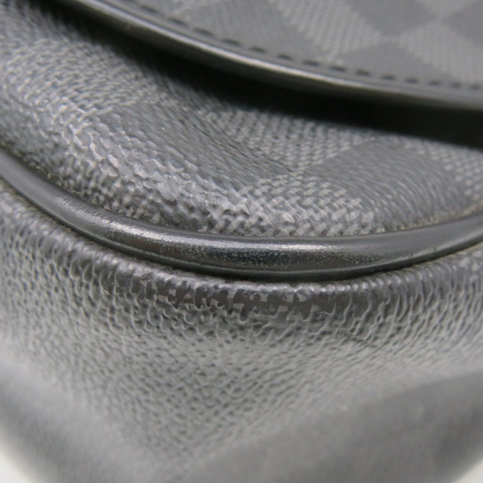 LOUIS VUITTON Damier Daniel GM Shoulder Bag肩背袋黑色
