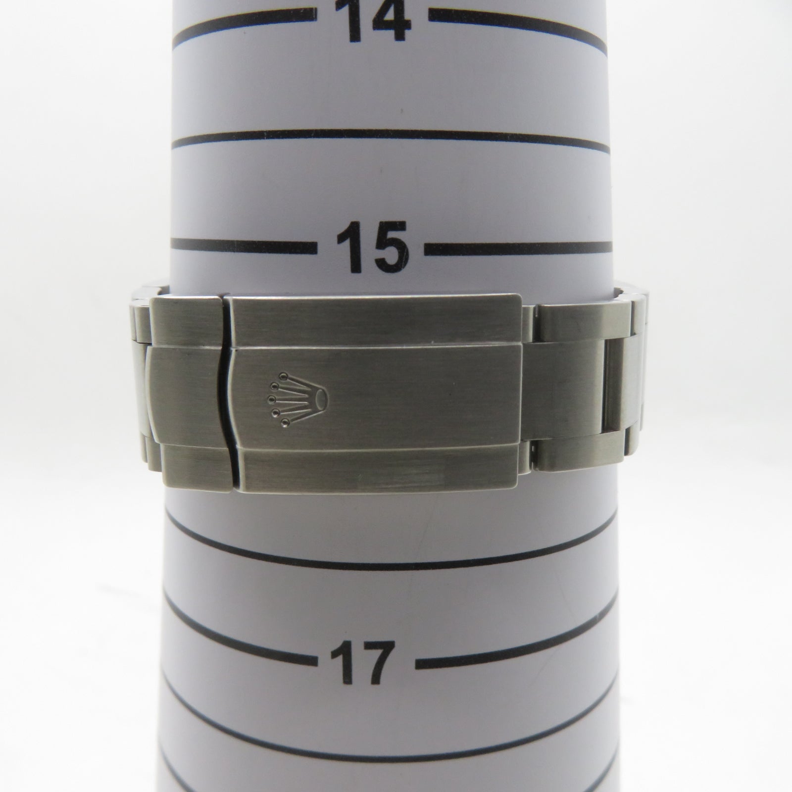 ROLEX Oyster Perpetual不鏽鋼自動機芯手錶黑色/粉紅色