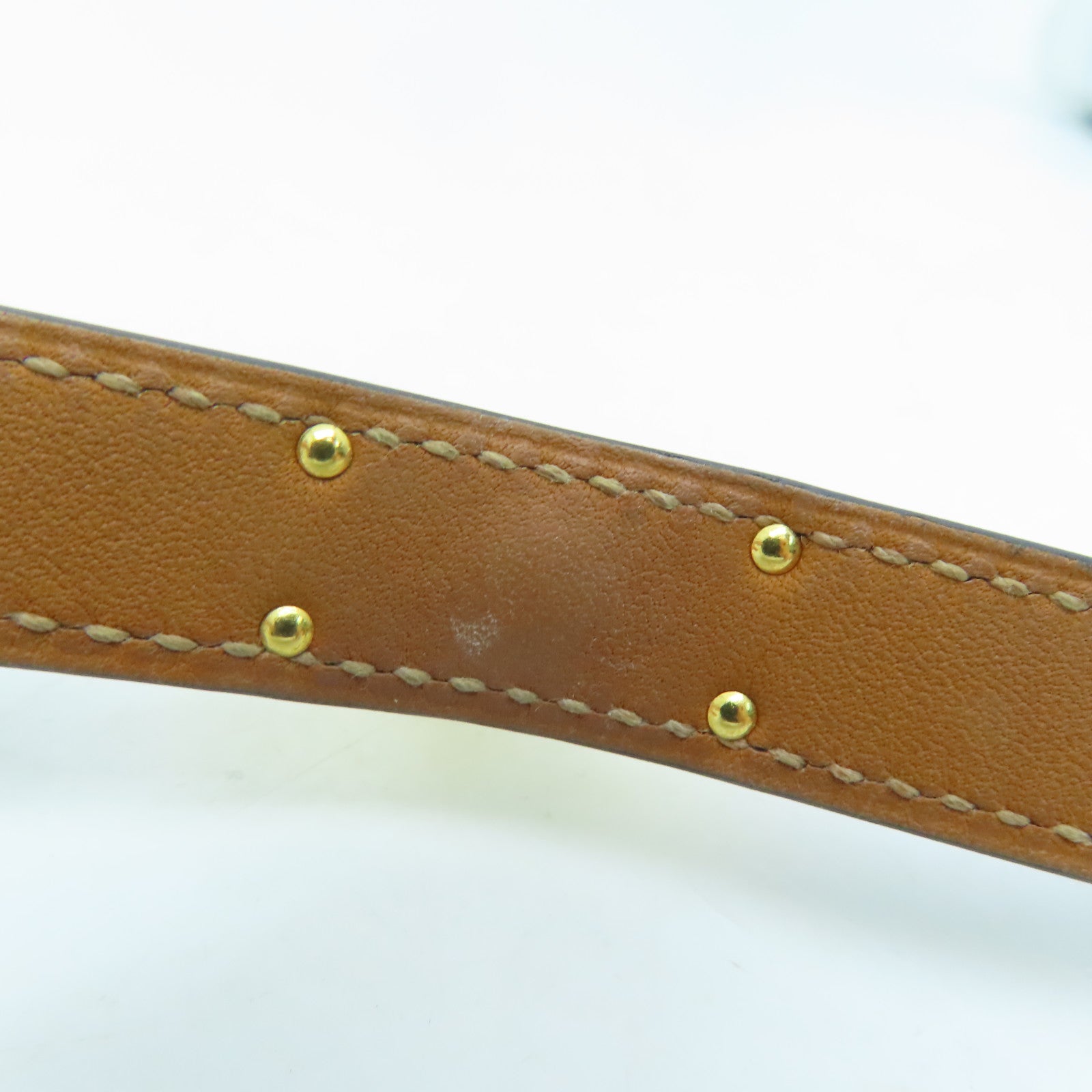 HERMES Swift皮革Kelly Double Tour銀扣手鏈Blue Sapphire藍色