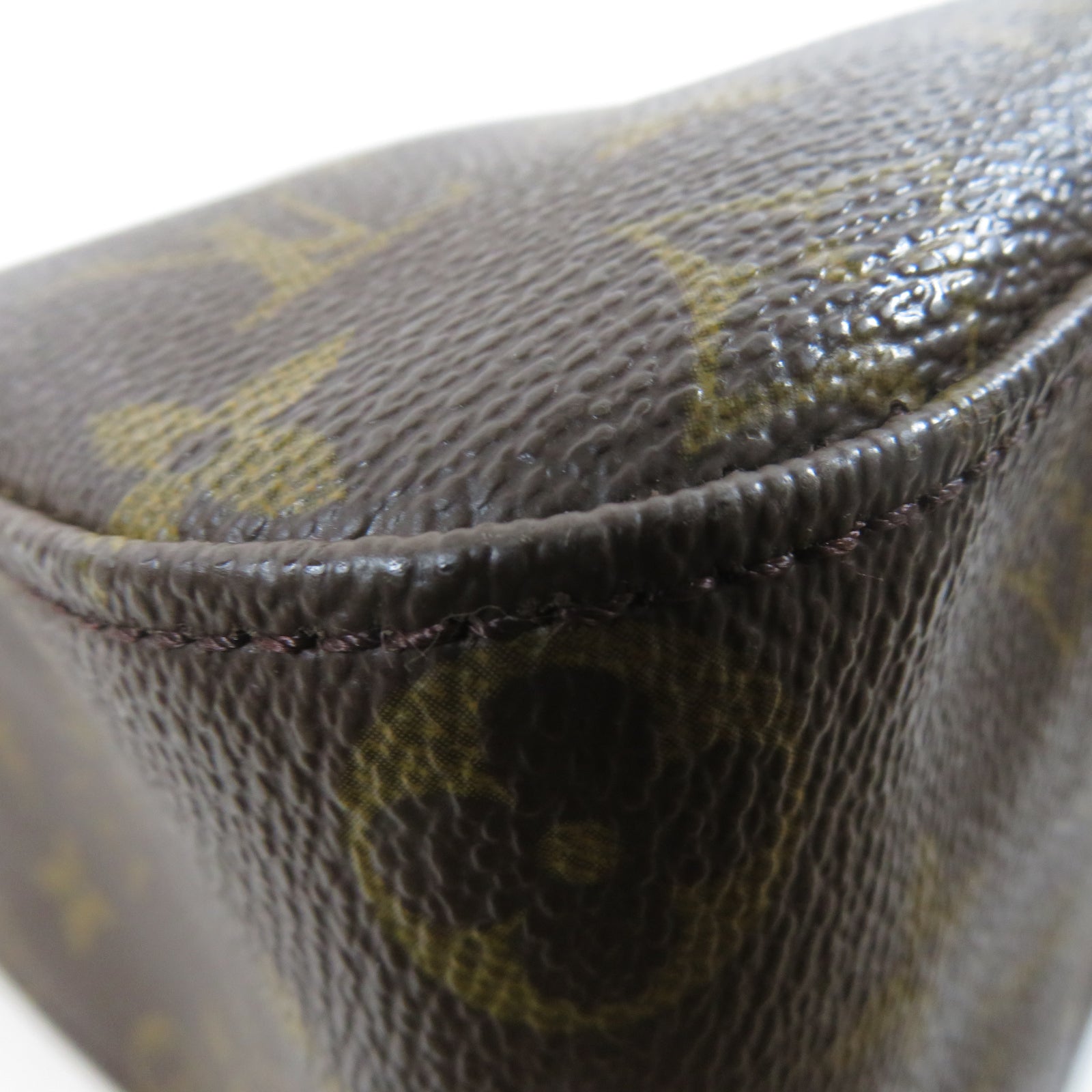 LOUIS VUITTON Monogram Looping GM金扣肩背袋啡色