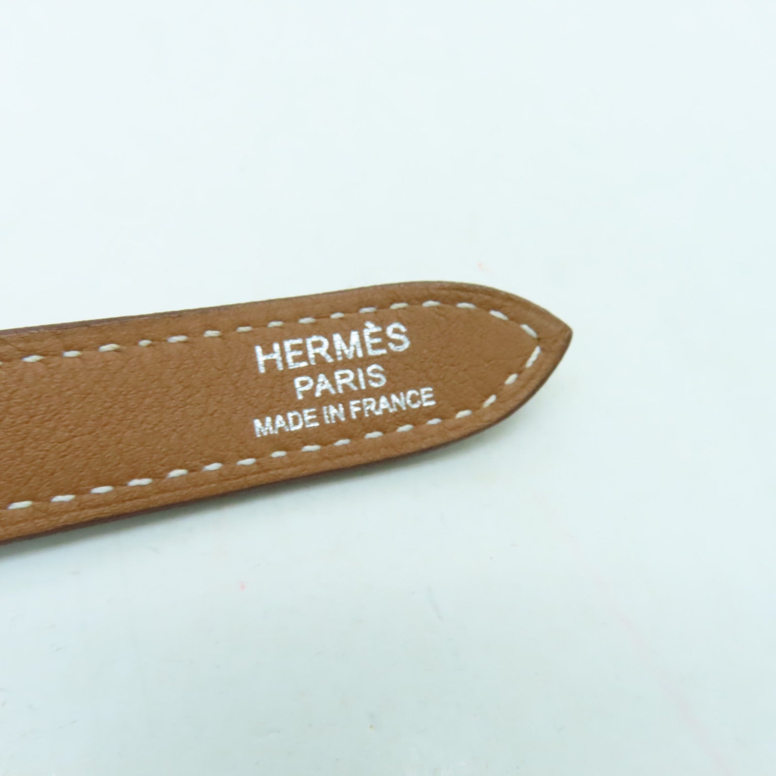 HERMES 絲質Silk In City肩背袋淺藍色/多色