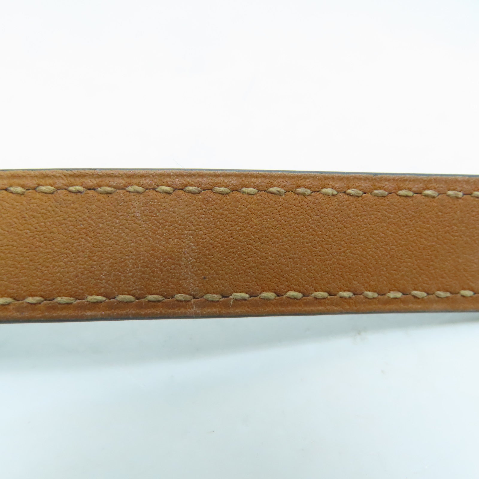 HERMES Swift皮革Kelly Double Tour銀扣手鏈Blue Sapphire藍色