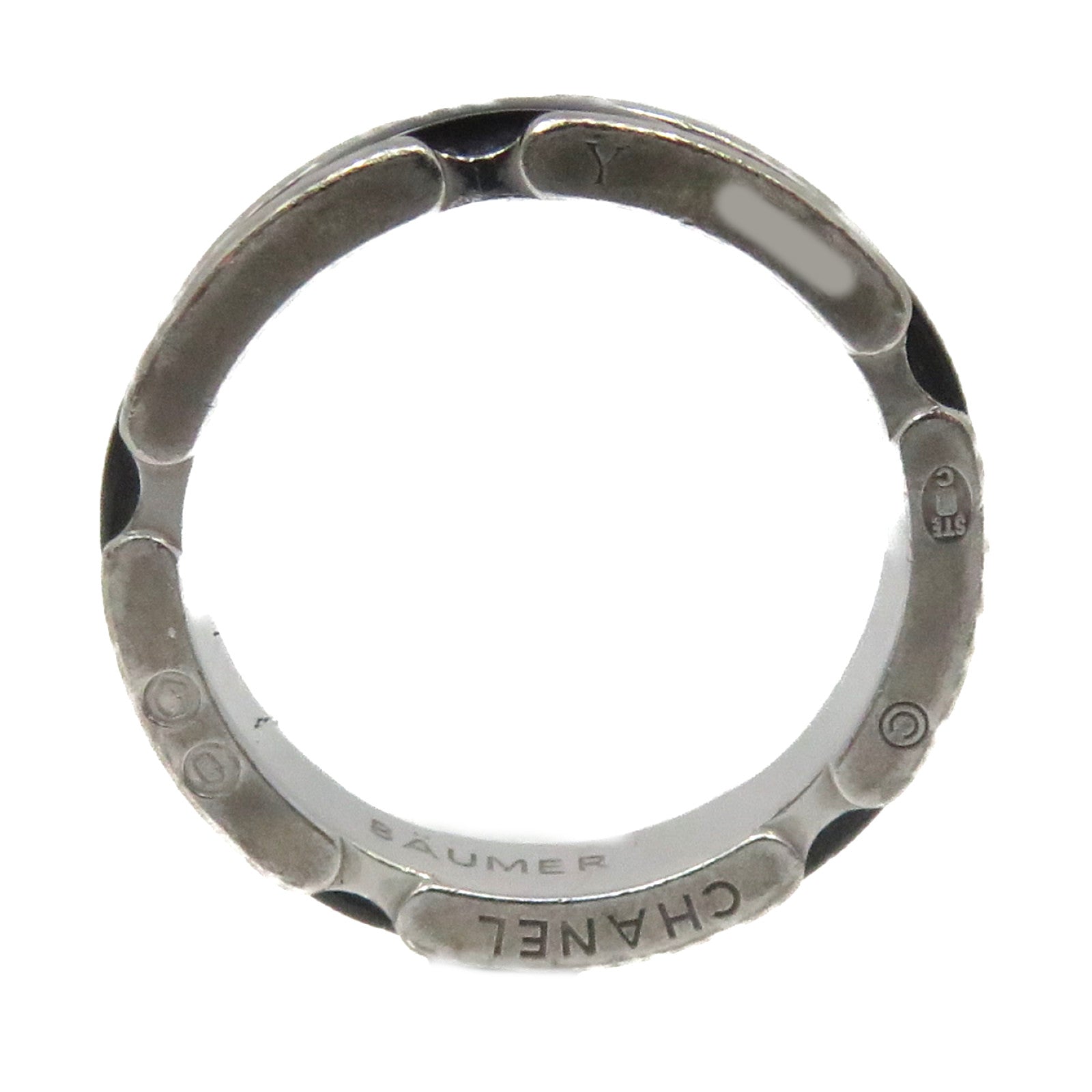 CHANEL 【激减优惠】18K白金Ultra Ring戒指#53