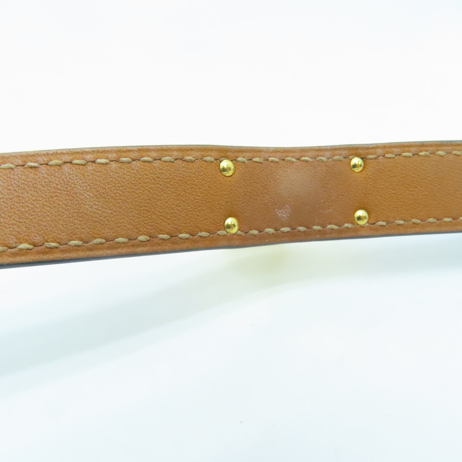 HERMES Swift皮革Kelly Double Tour銀扣手鏈Blue Sapphire藍色