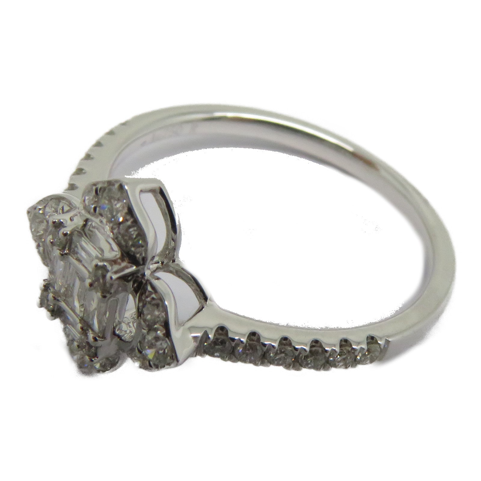JEWELRY 【激減優惠】18K白金Diamond Ring 0.301ct鑽石戒指US#6銀色