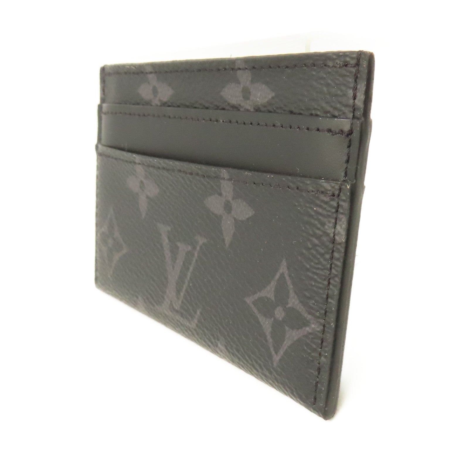 LOUIS VUITTON Monogram Card Case卡片套黑色