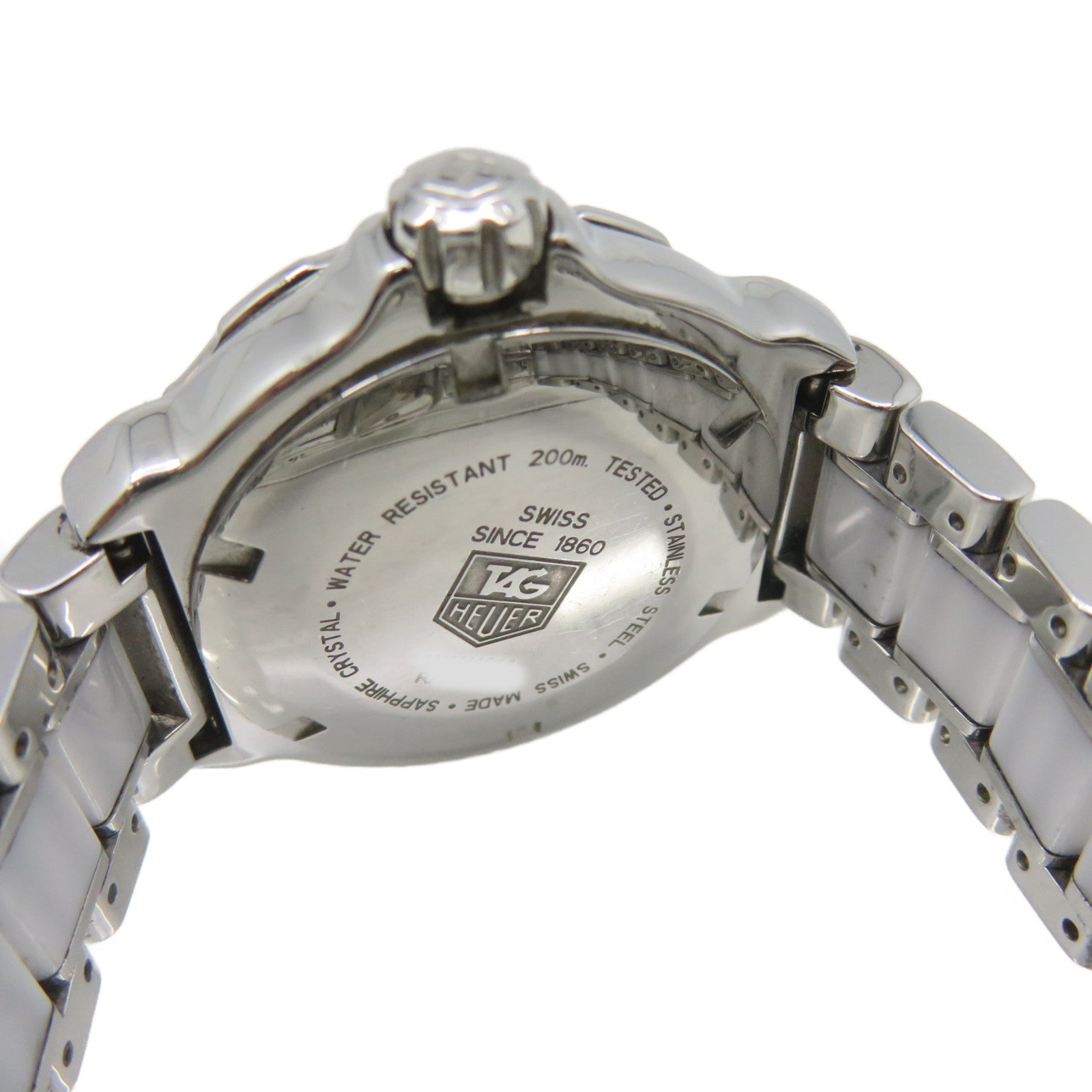 TAG HEUER 【激减优惠】Formula 1 37mm Quartz Watcht陶瓷/不锈钢手表白色