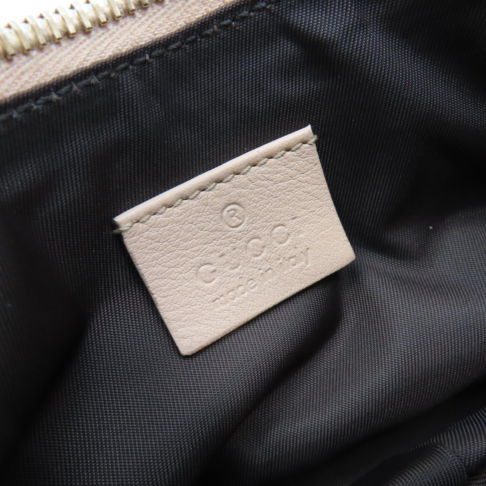 GUCCI GG帆布Shoulder Bag肩背袋粉紅色