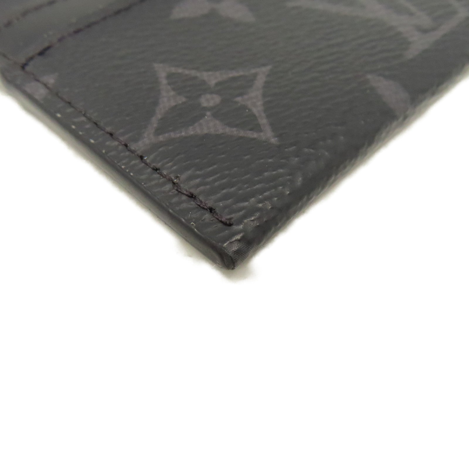 LOUIS VUITTON Monogram Card Case卡片套黑色
