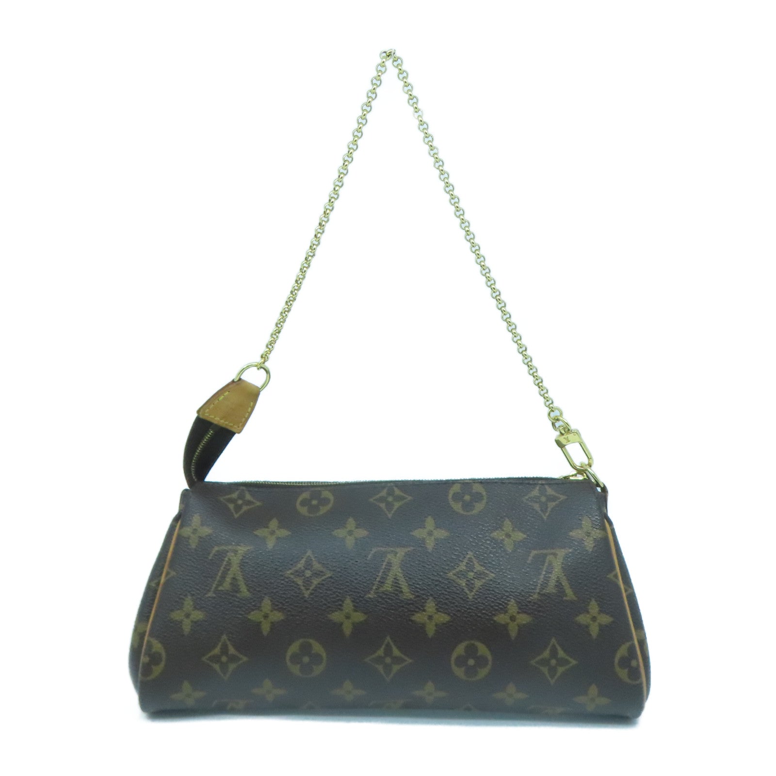 LOUIS VUITTON Monogram Eva金扣手挽肩背兩用袋啡色