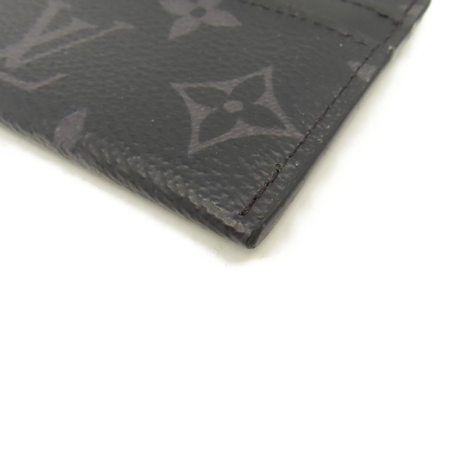 LOUIS VUITTON Monogram Card Case卡片套黑色