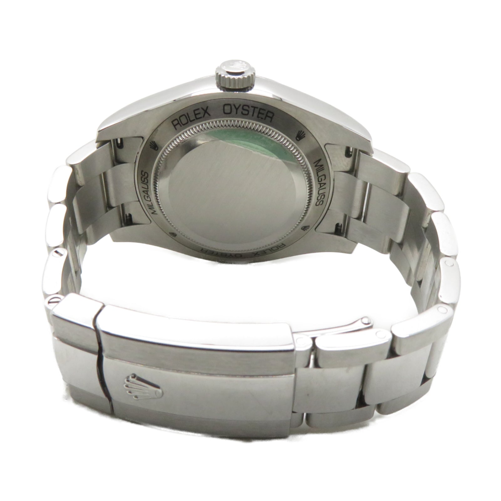 ROLEX Milgauss不鏽鋼自動機芯手錶綠色
