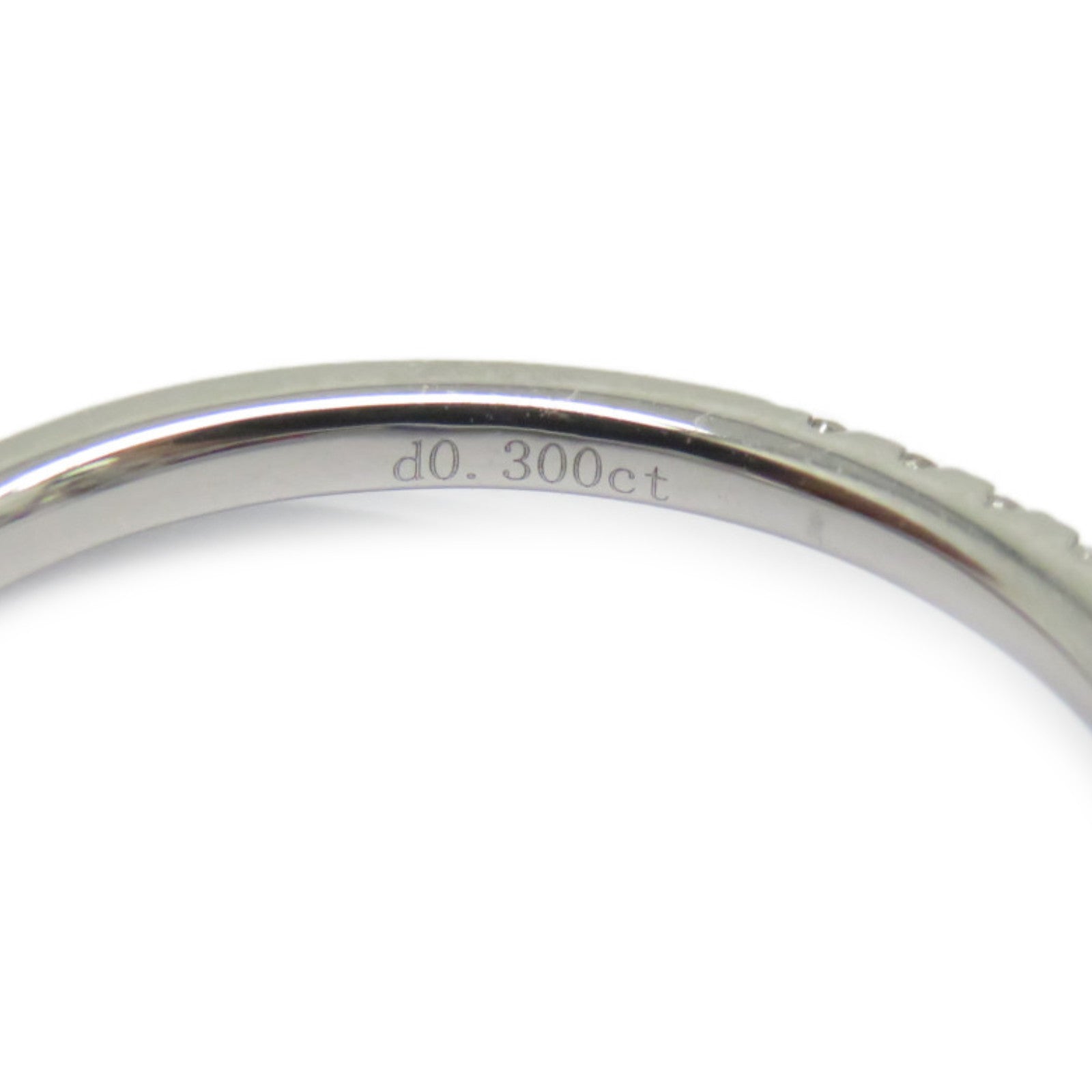 JEWELRY 【激減優惠】18K白金Diamond Ring 0.301ct鑽石戒指US#6銀色