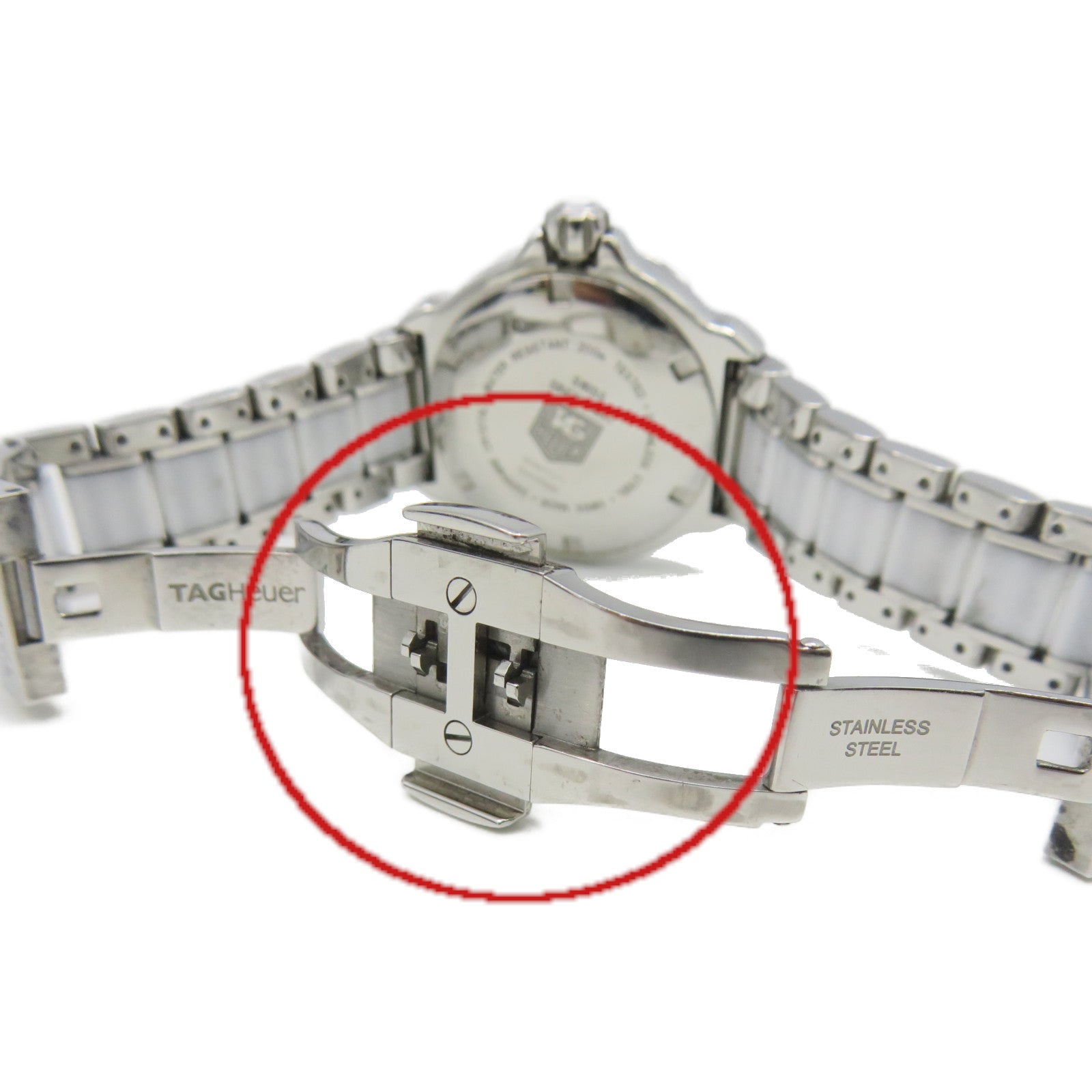 TAG HEUER 【激减优惠】Formula 1 37mm Quartz Watcht陶瓷/不锈钢手表白色