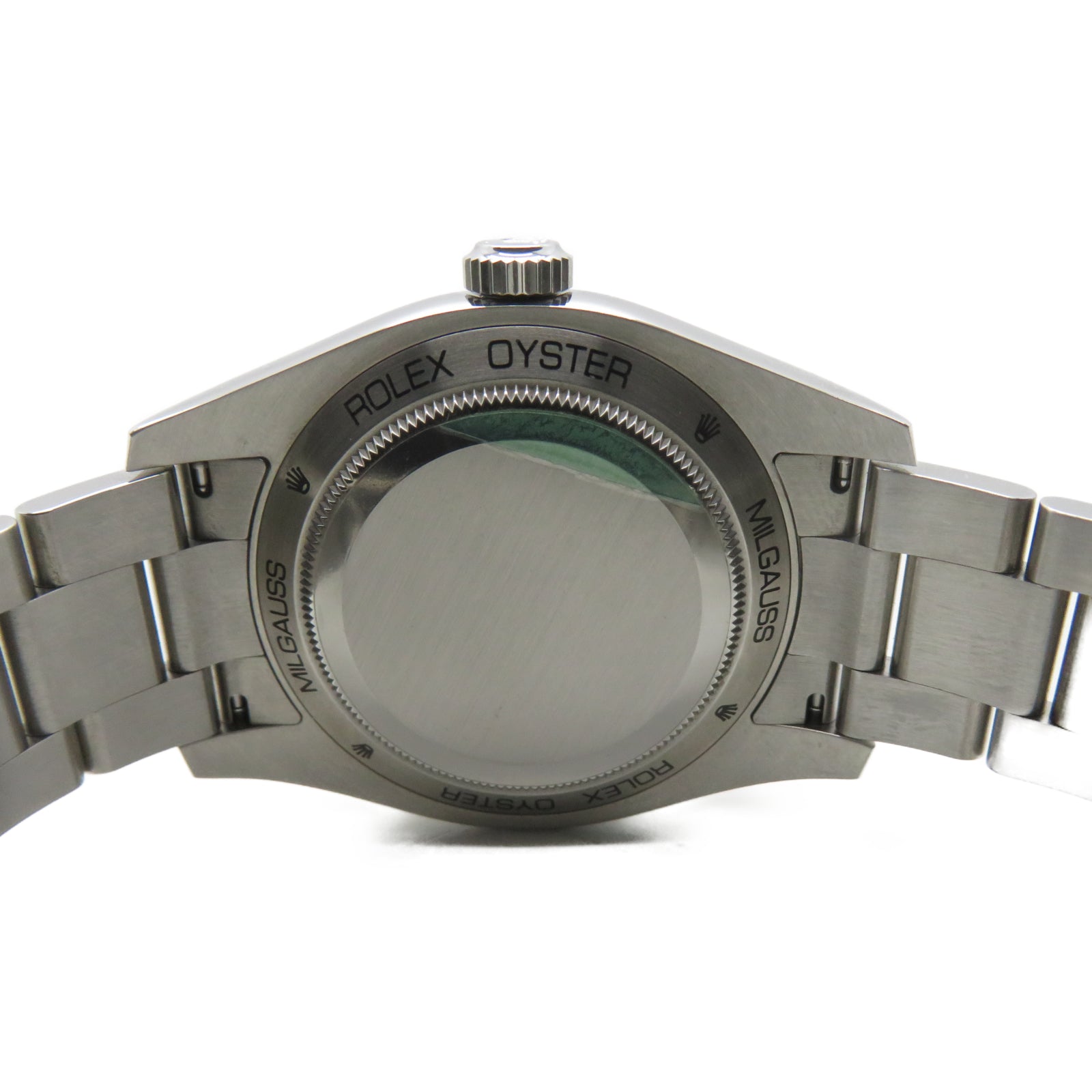 ROLEX Milgauss不鏽鋼自動機芯手錶綠色