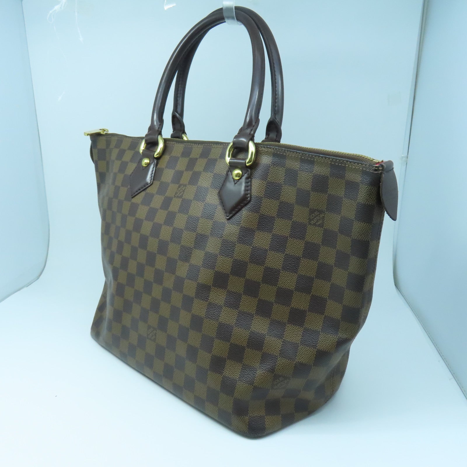 Louis Vuitton Saleya mm Damier Ebene Canvas