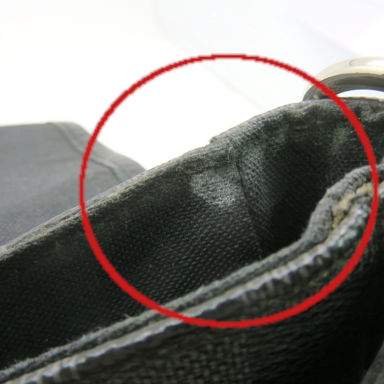 LOUIS VUITTON Damier Daniel GM Shoulder Bag肩背袋黑色