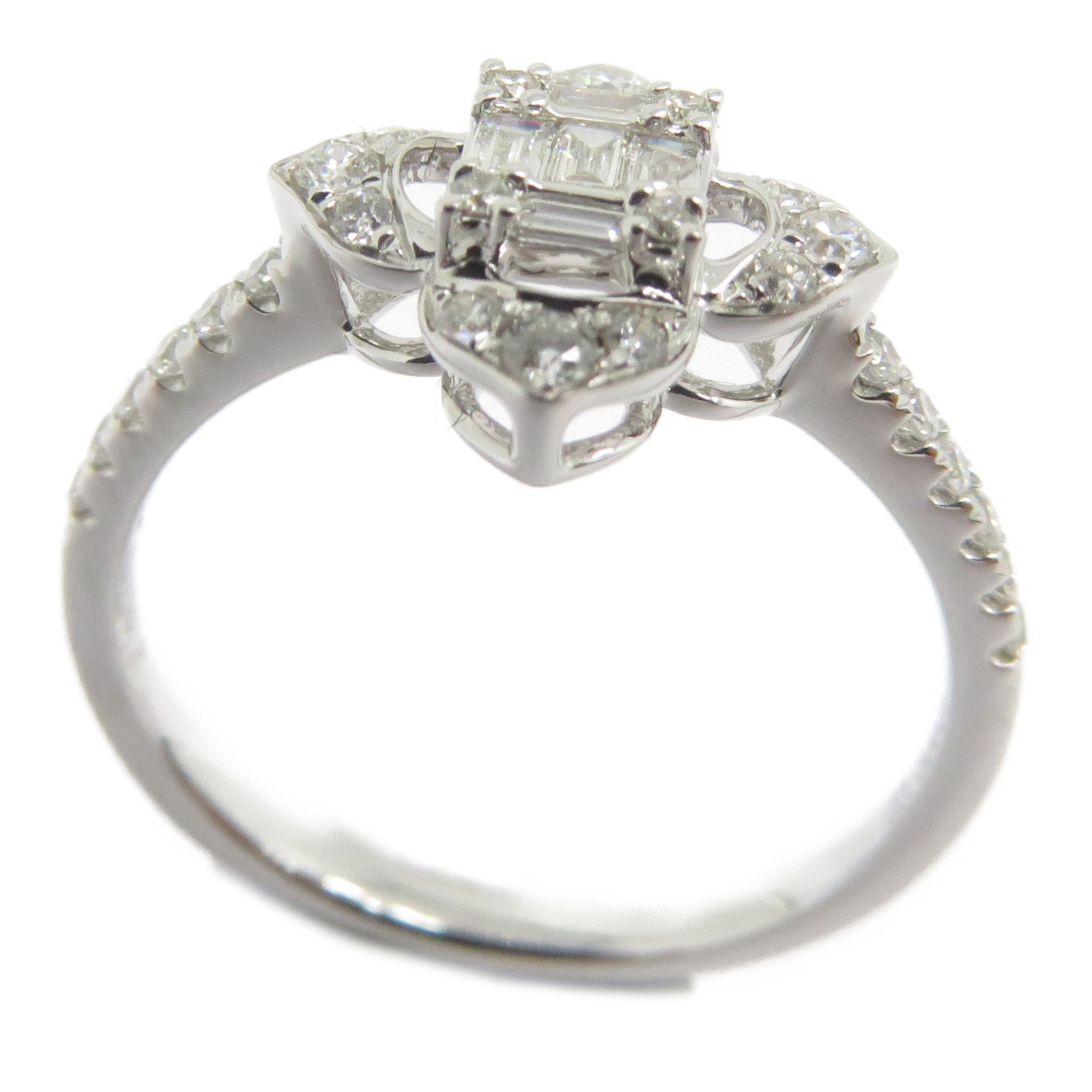 JEWELRY 【激減優惠】18K白金Diamond Ring 0.301ct鑽石戒指US#6銀色
