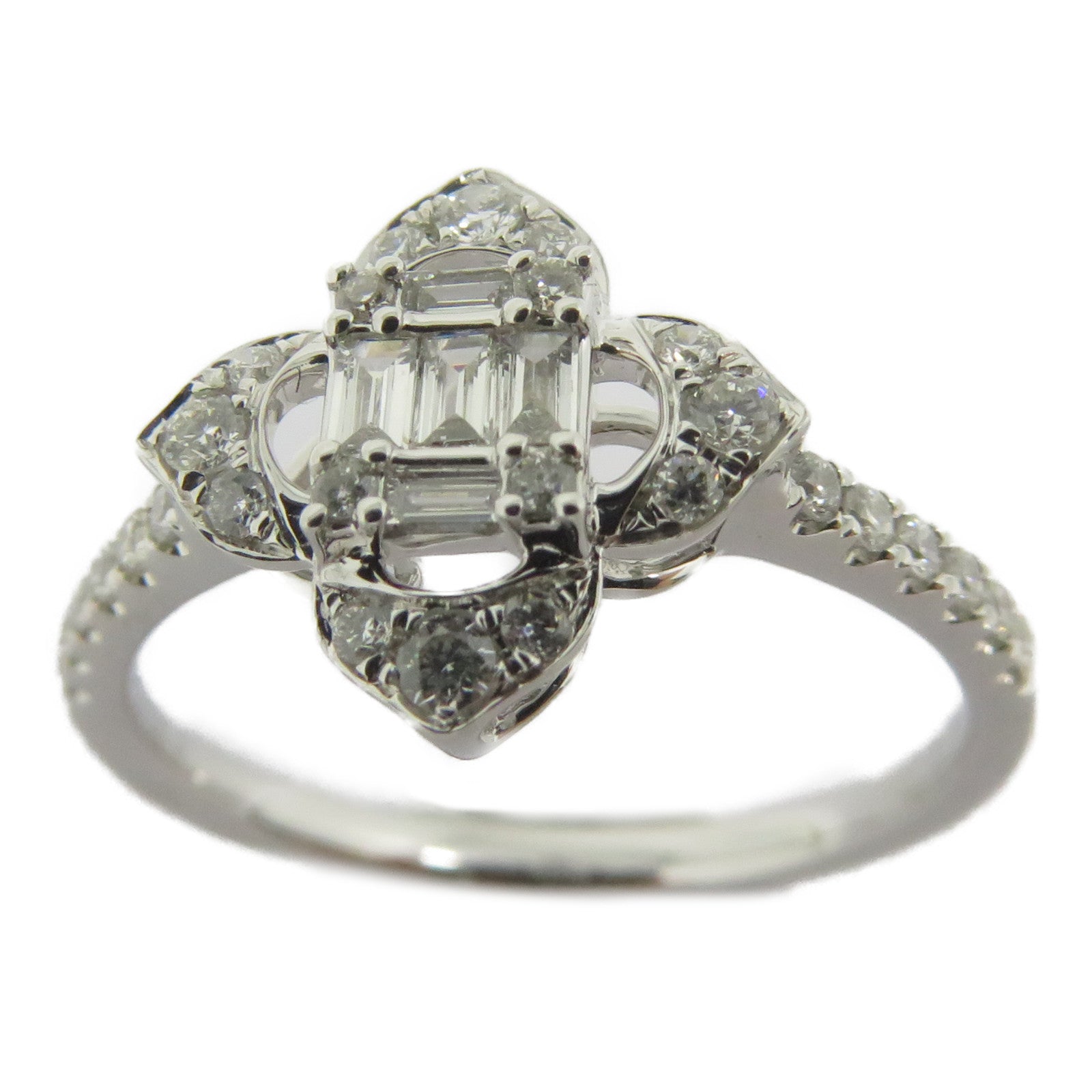 JEWELRY 【激減優惠】18K白金Diamond Ring 0.301ct鑽石戒指US#6銀色