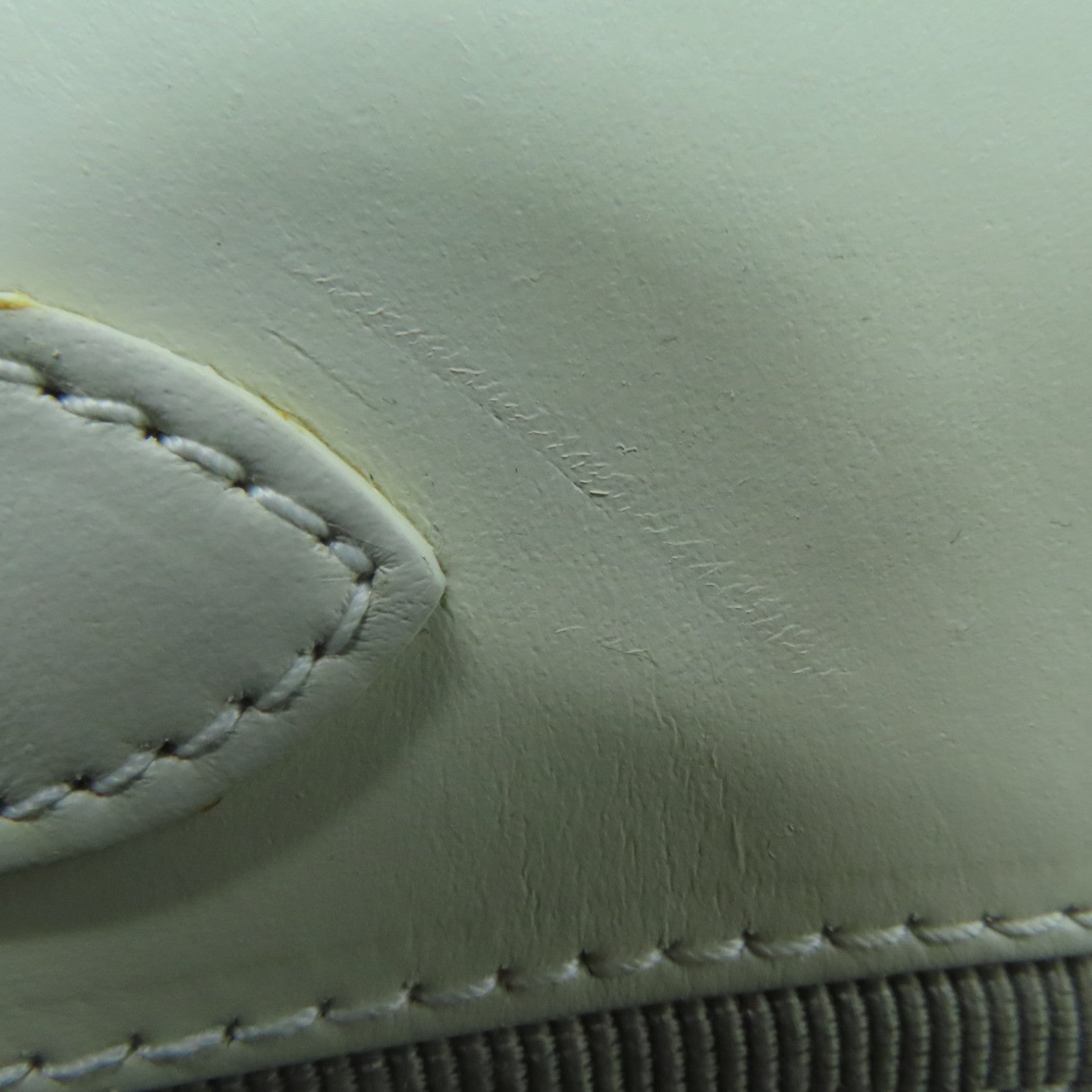 Furla Leather Backpack Silver Buckle White