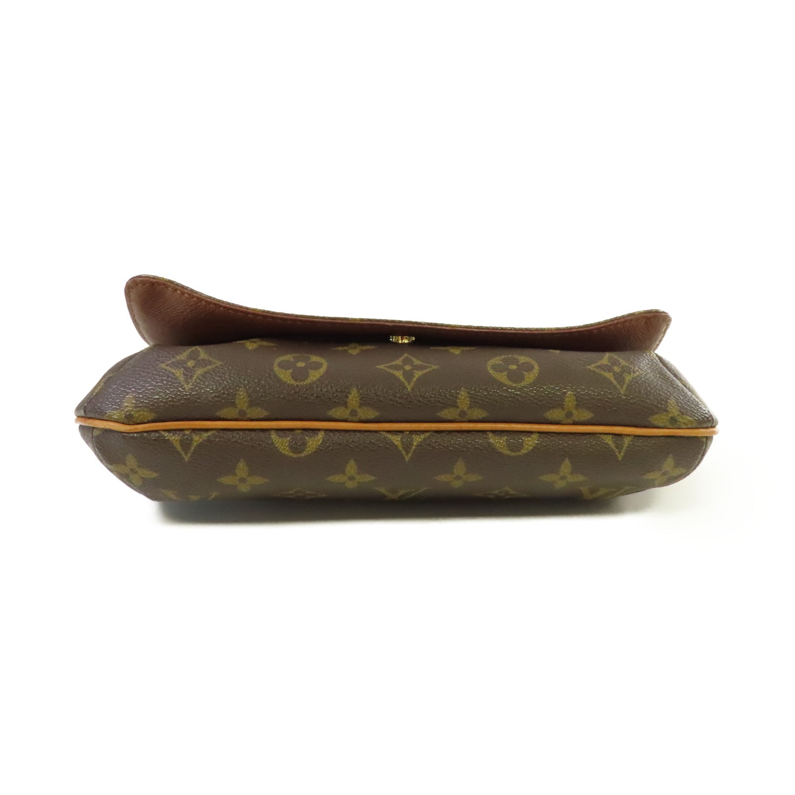 LOUIS VUITTON Monogram Musette Tango Shoulder Bag金扣肩背袋啡色