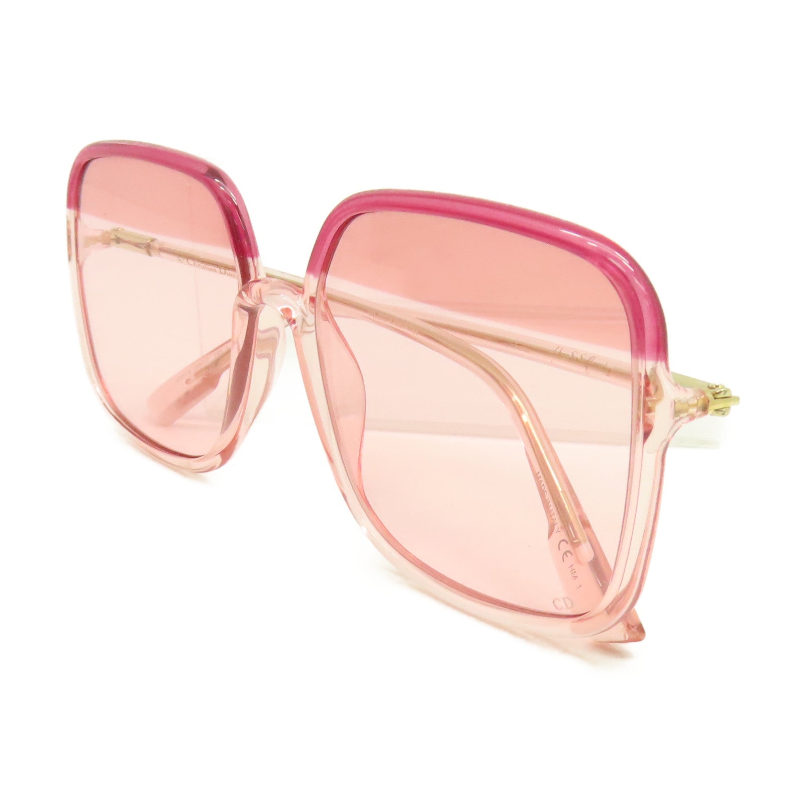 Dior PVC/金屬Sunglasses太陽眼鏡粉紅色