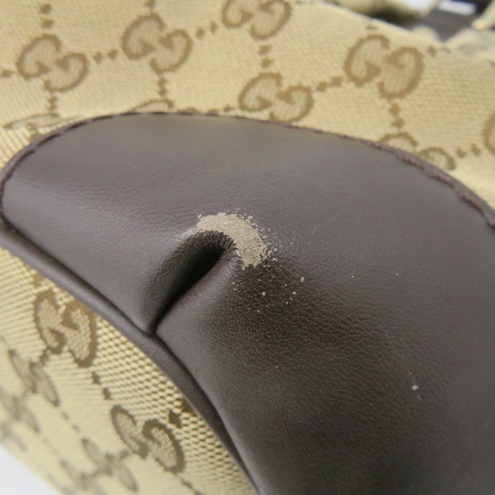 GUCCI GG canvas Hand Bag brown brown