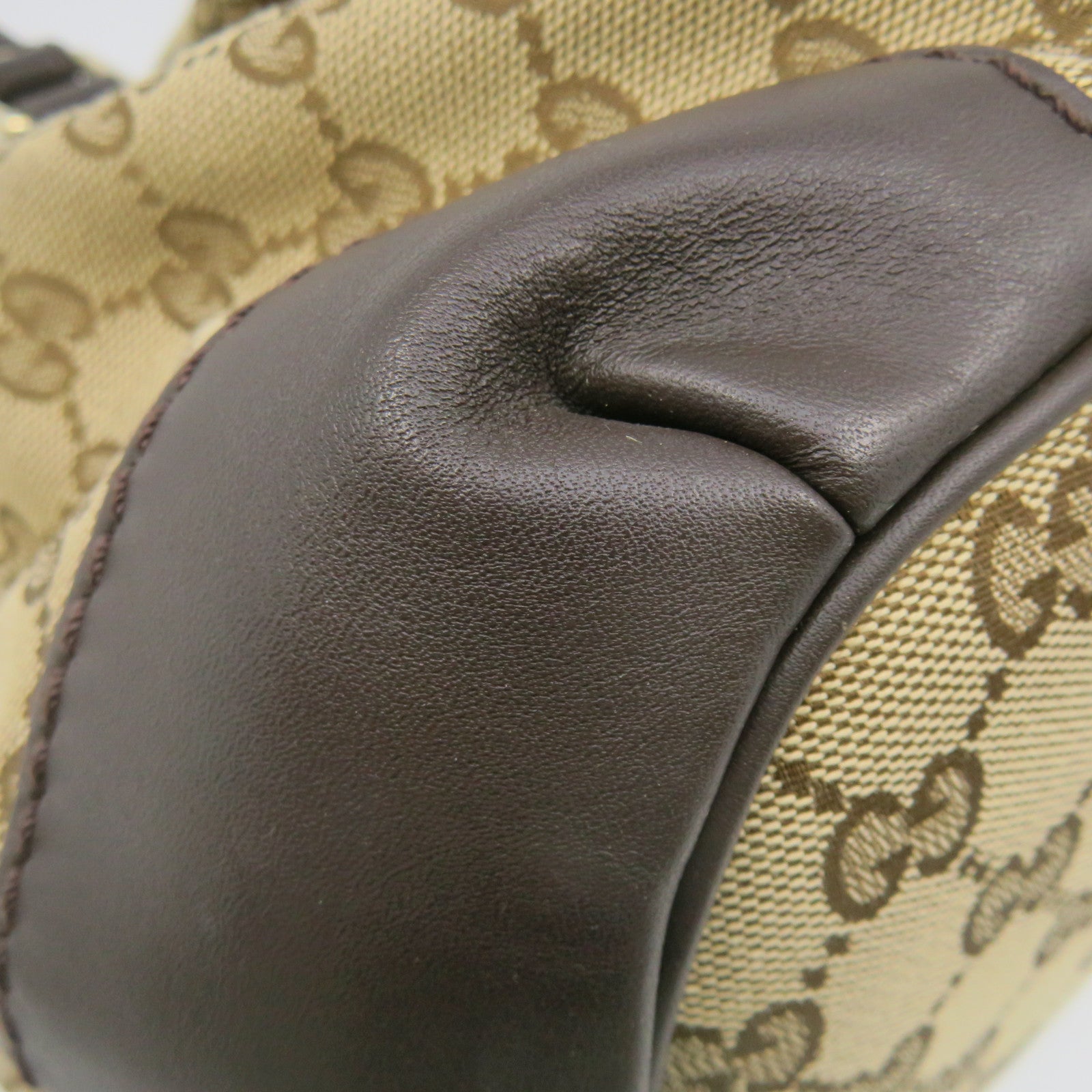 GUCCI GG canvas Hand Bag brown brown