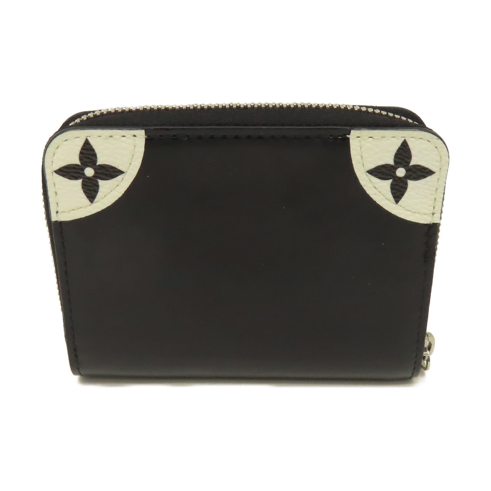 LOUIS VUITTON 漆皮皮革Card Coin Case銀扣零錢卡套黑色