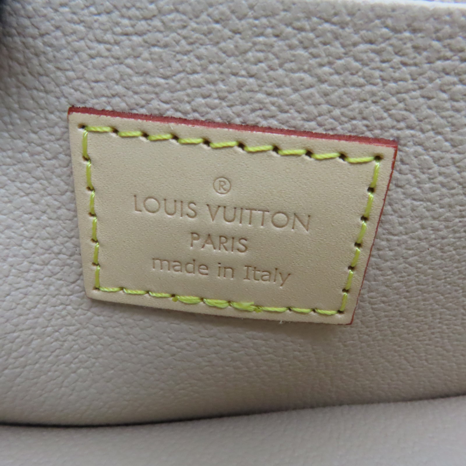 LOUIS VUITTON Monogram Nice Mini Toiletry Pouch金扣手挽袋棕色