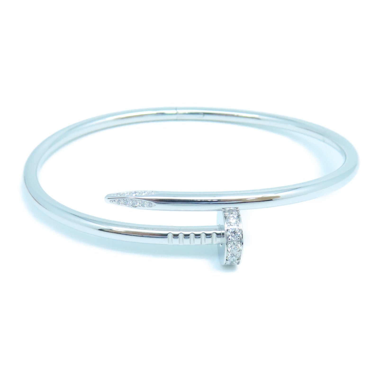 CARTIER 18K白金Juste Un Clou手环