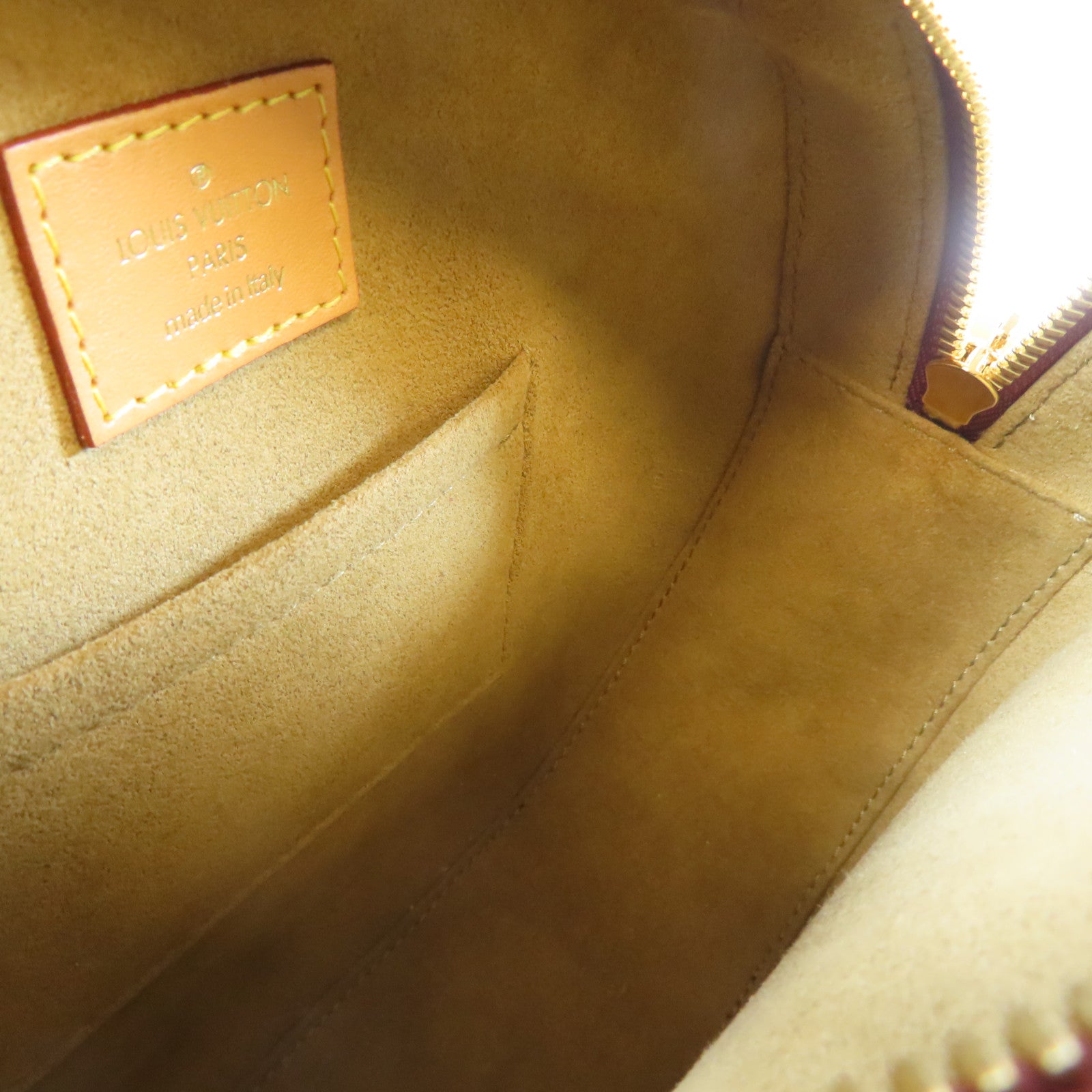 LOUIS VUITTON Monogram Botie Chapean Soulpe MM金扣肩背袋啡色