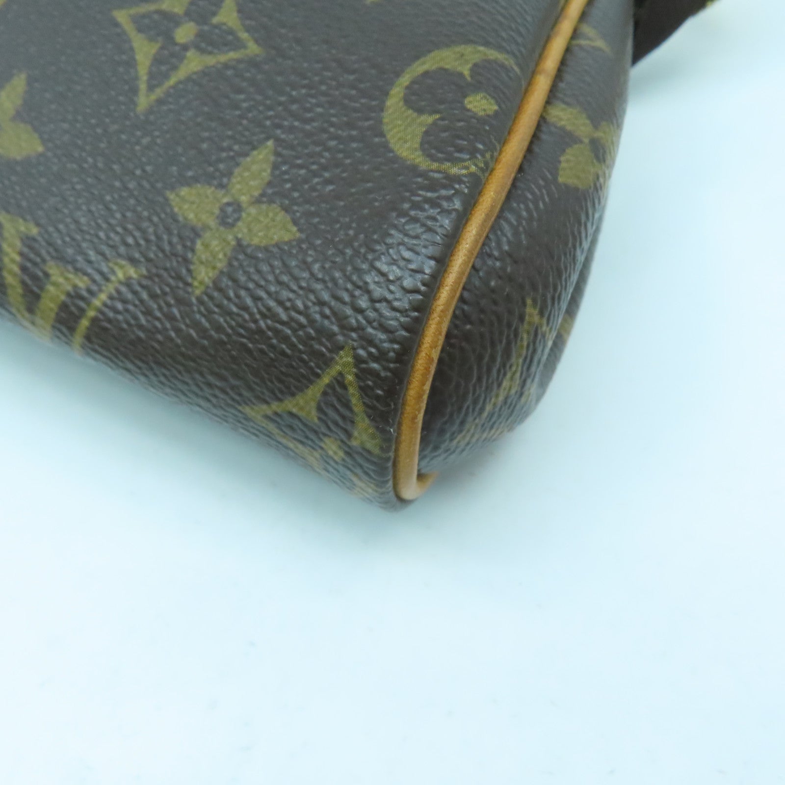 LOUIS VUITTON Monogram Eva金扣手挽肩背兩用袋啡色