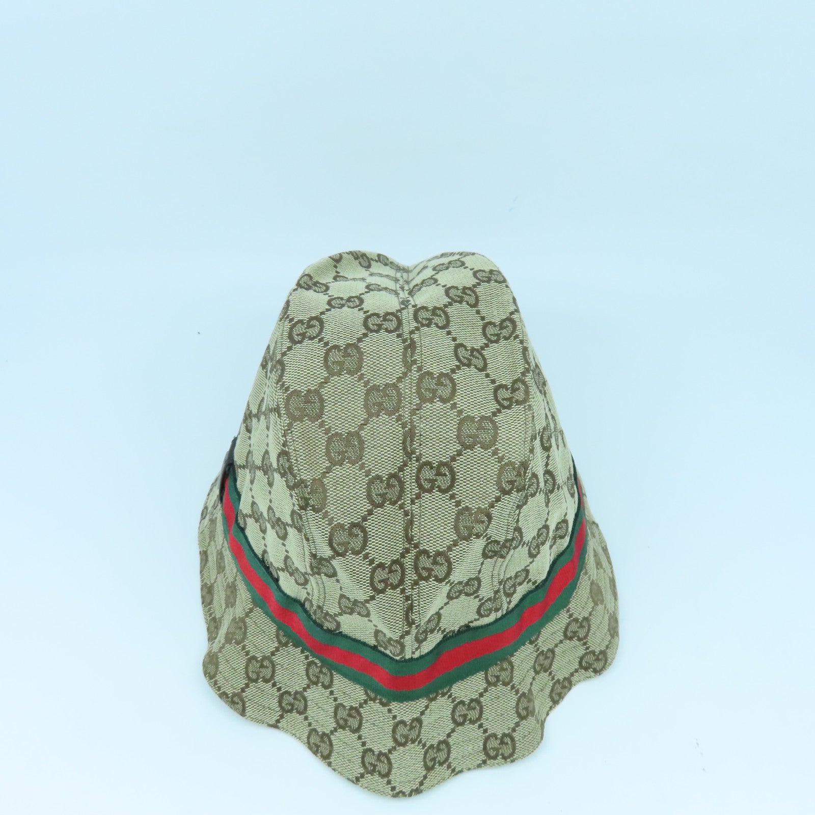 GUCCI 帆布Hat帽子啡色
