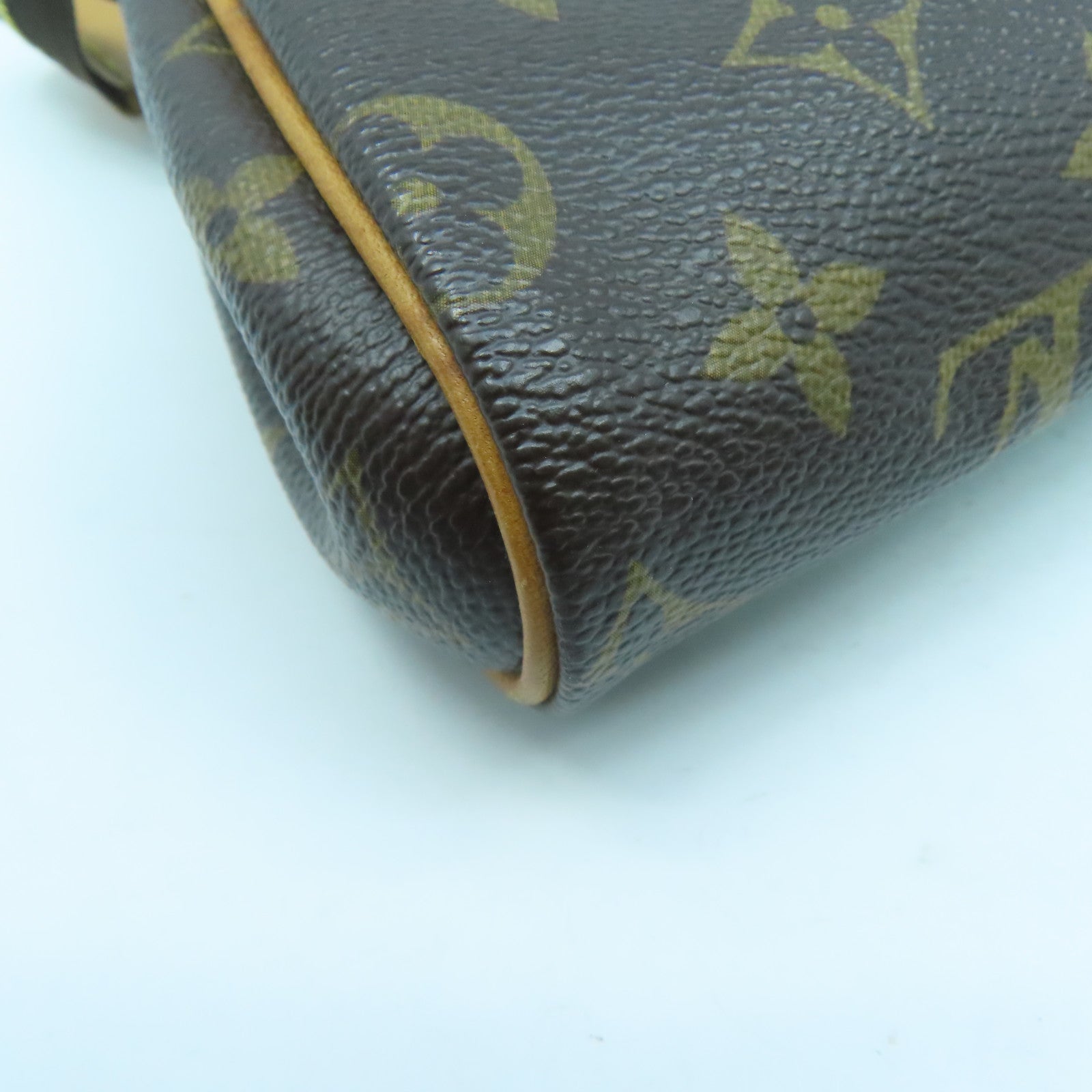 LOUIS VUITTON Monogram Eva金扣手挽肩背兩用袋啡色