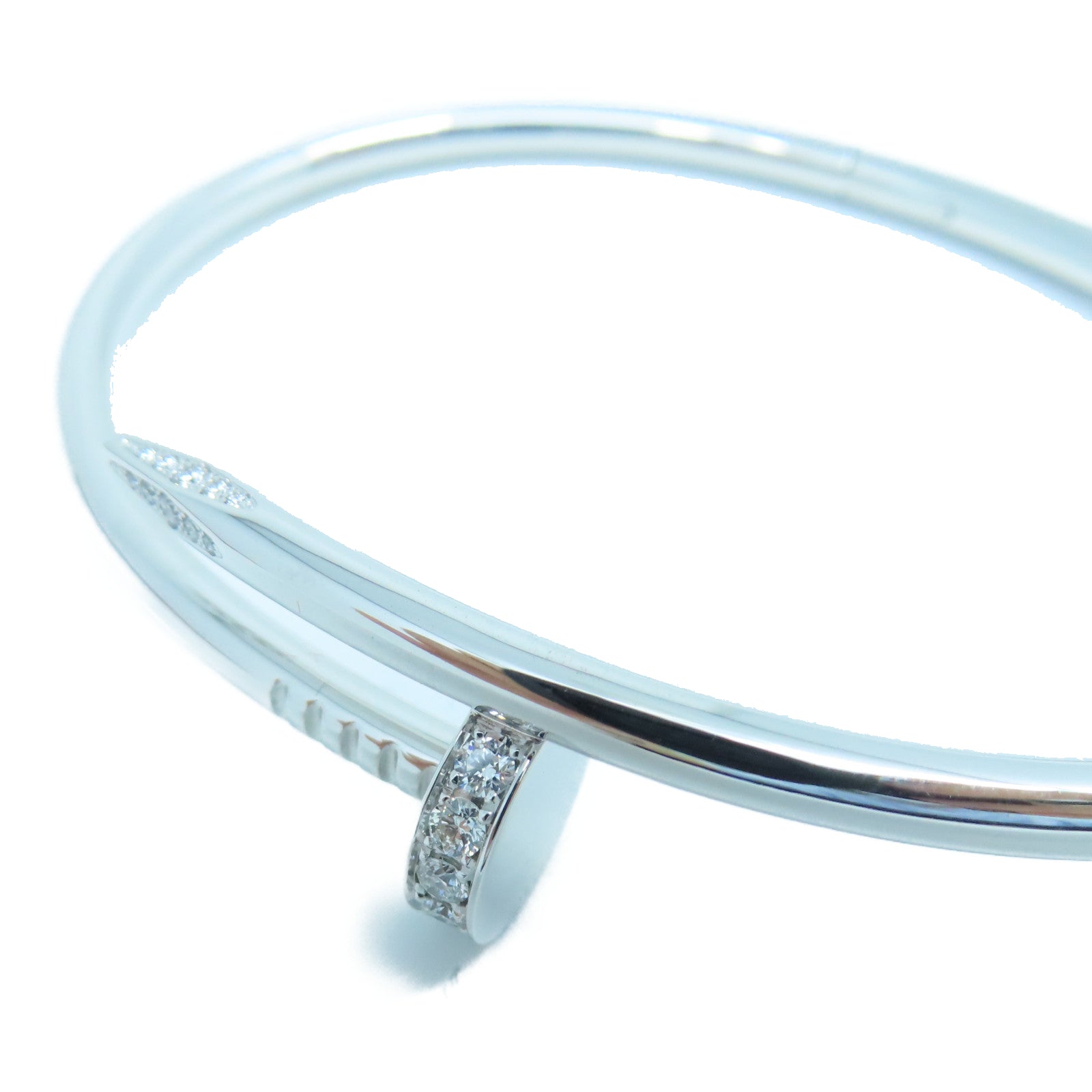 CARTIER 18K白金Juste Un Clou手环