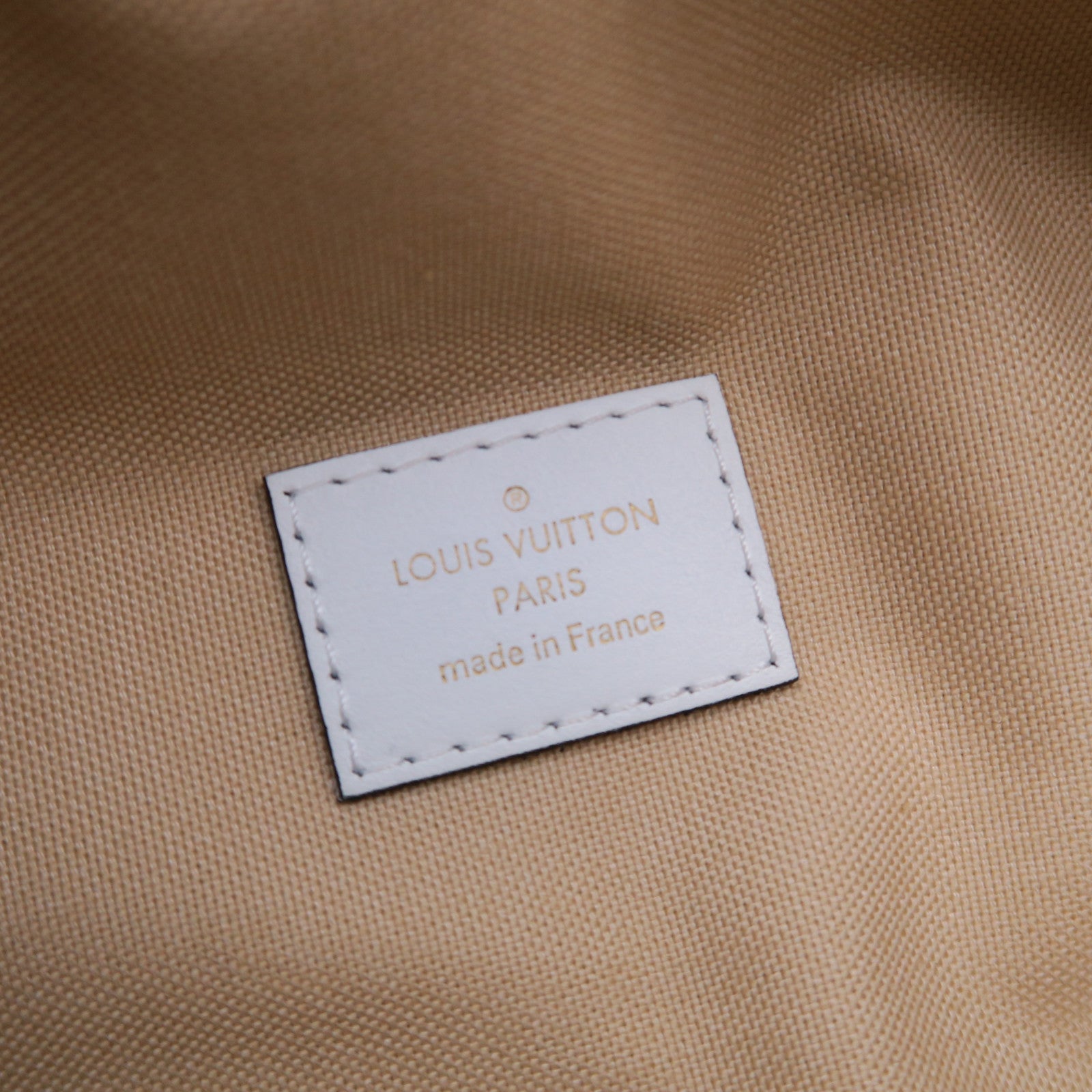 LOUIS VUITTON Monogram Giant Bumbag金扣腰包胸前包綠色/米色/白色