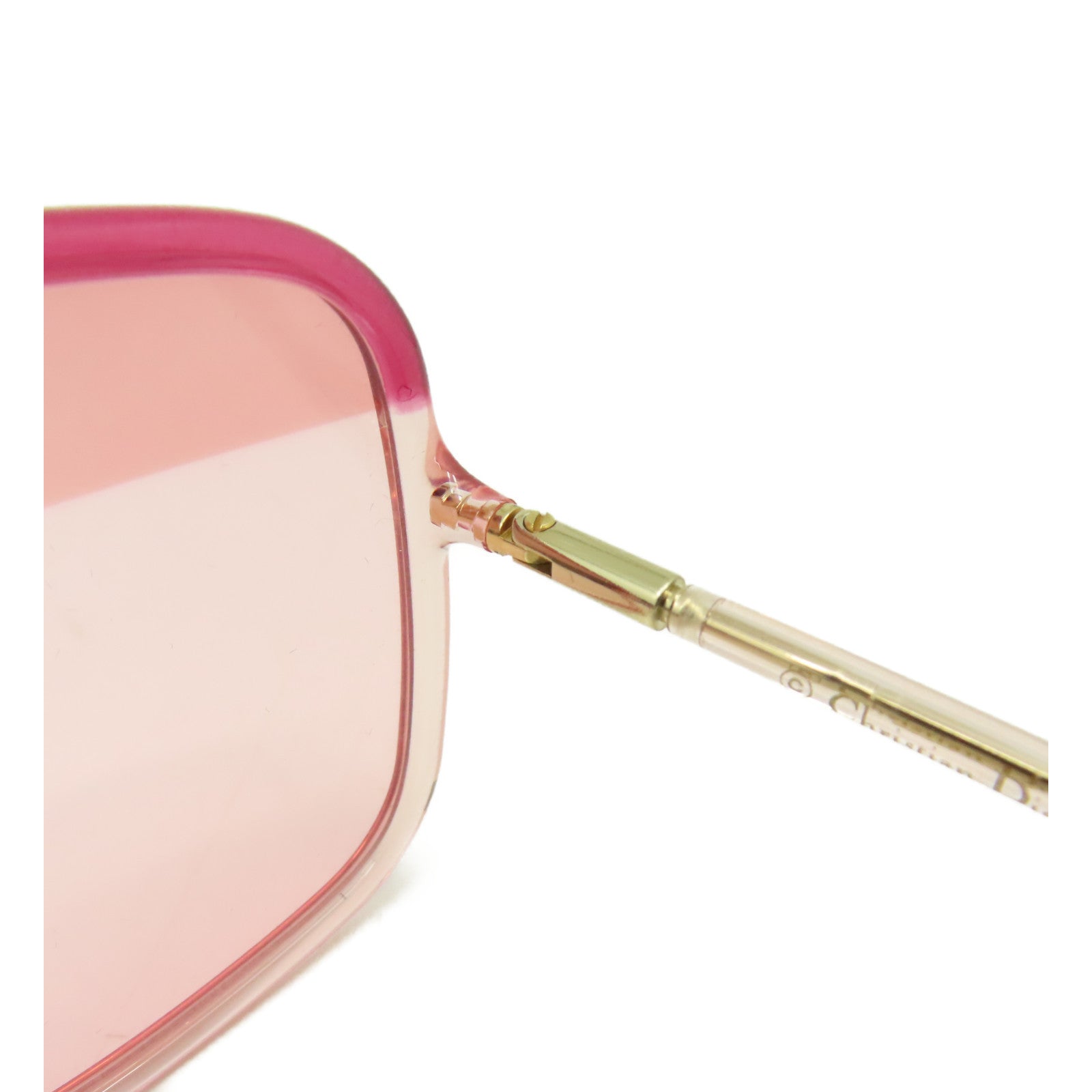 Dior PVC/金屬Sunglasses太陽眼鏡粉紅色