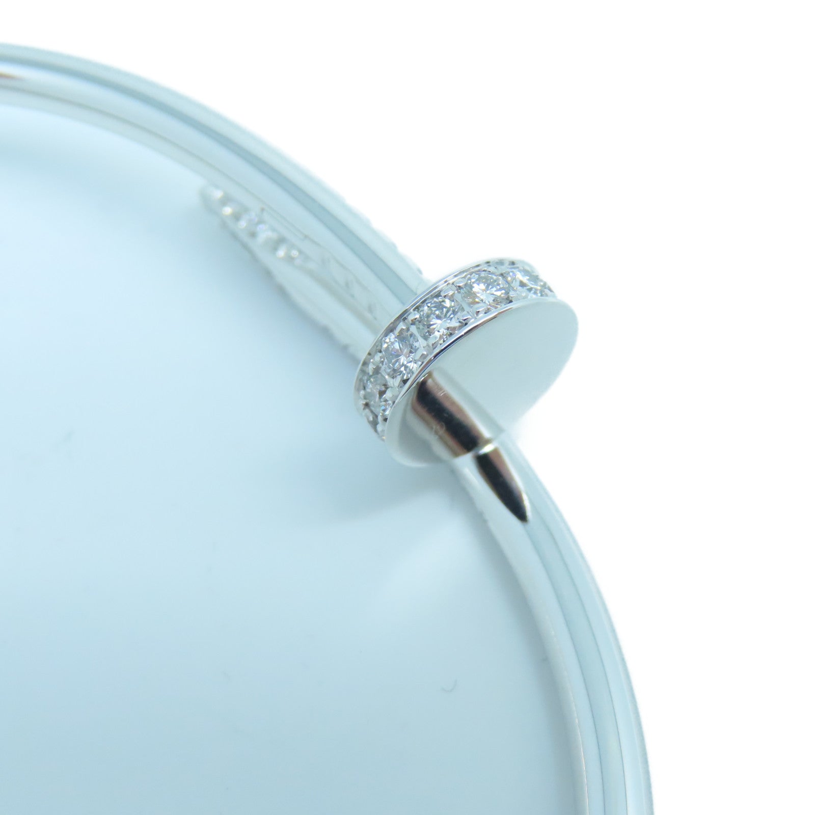 CARTIER 18K白金Juste Un Clou手环