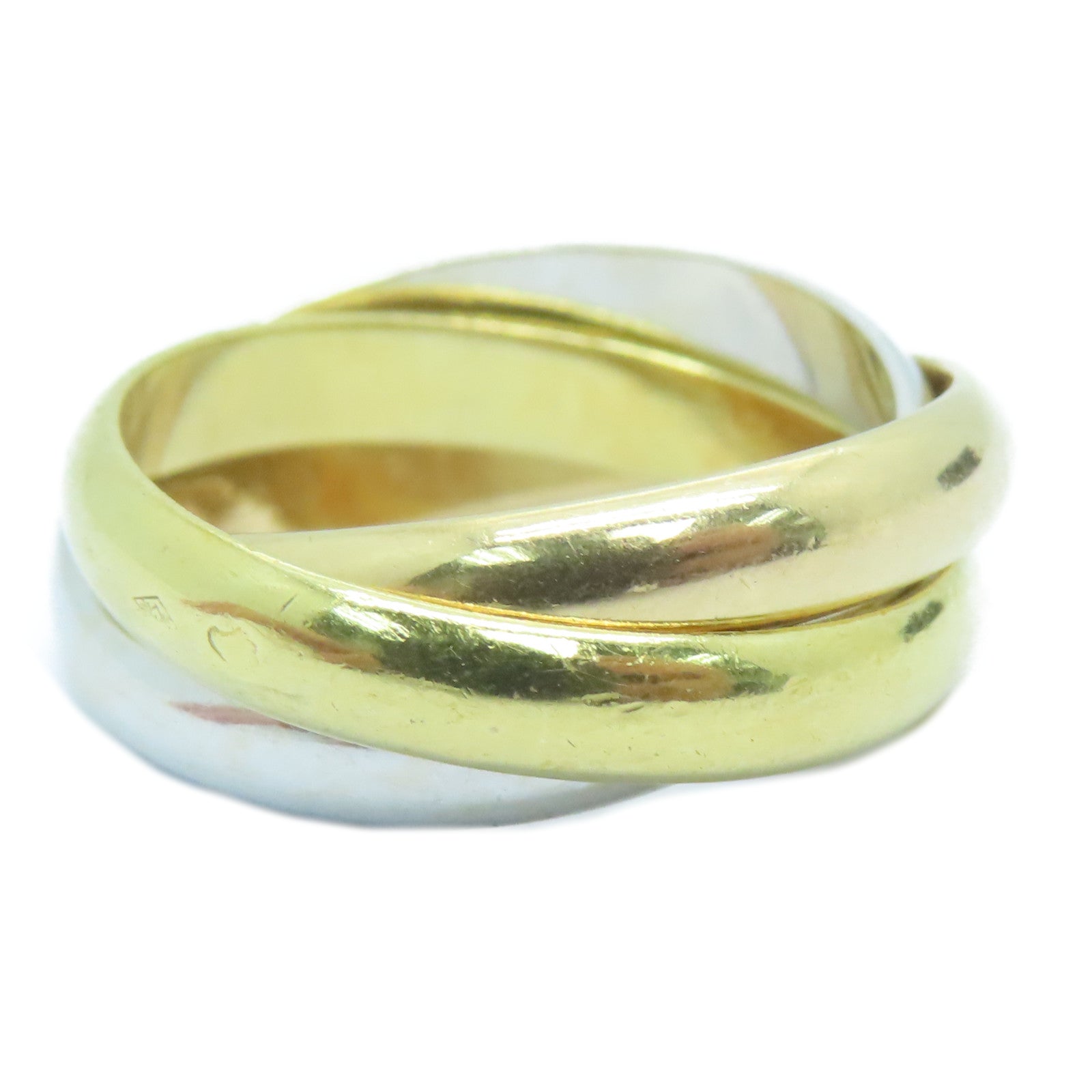 CARTIER 【激減優惠】18K黃金/玫瑰金/白金Trinity戒指Cartier#53