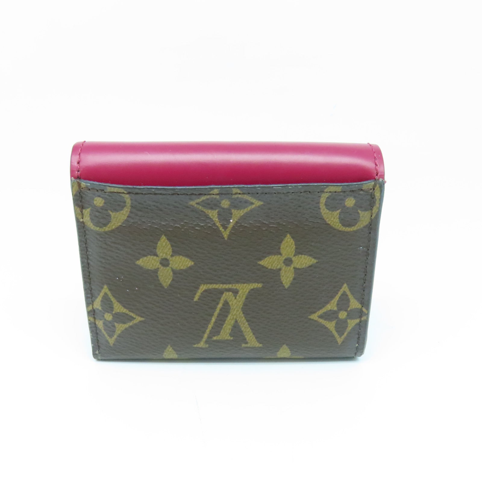 LOUIS VUITTON Monogram Wallet金扣錢包啡色