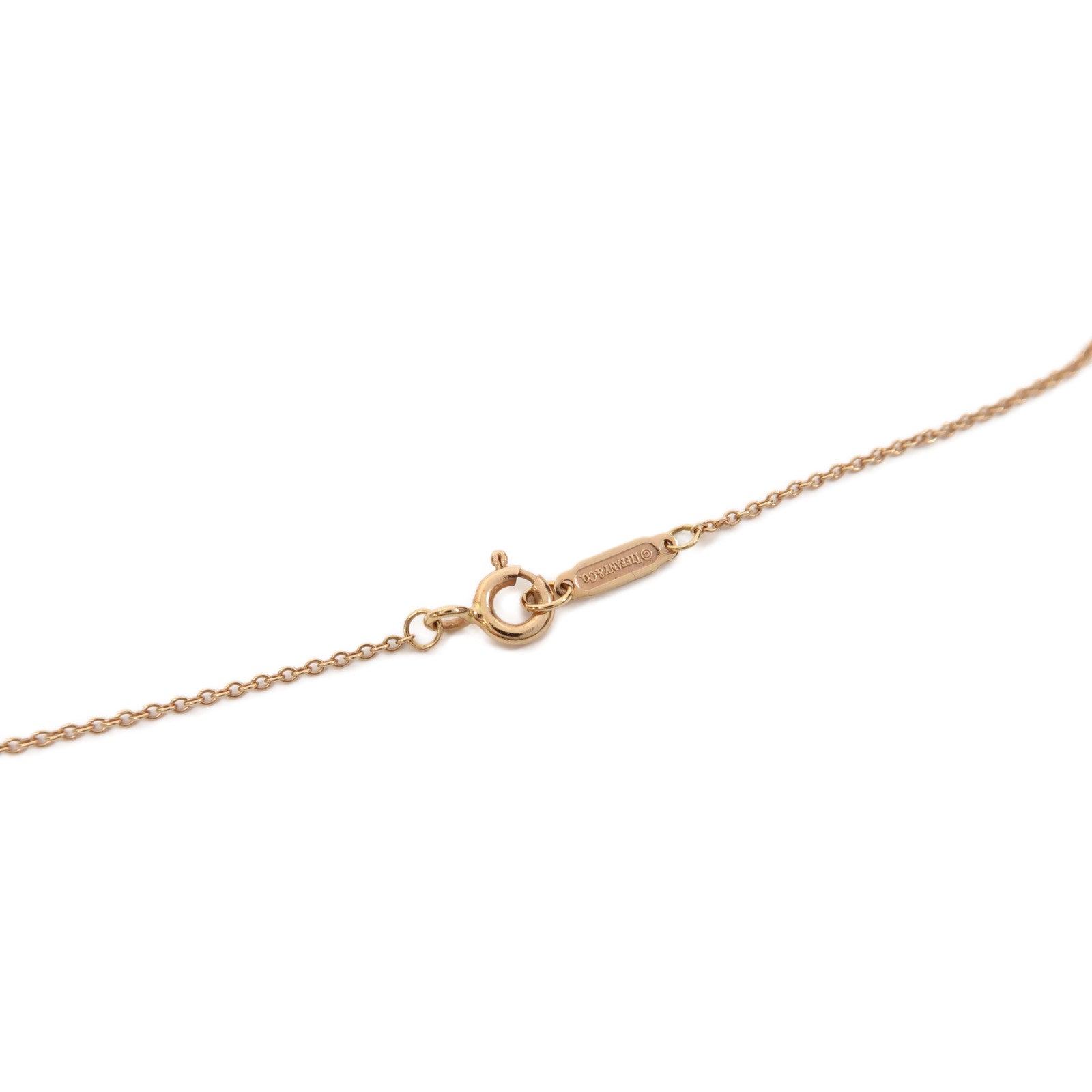 TIFFANY＆CO 18K黃金Key Necklace項鍊