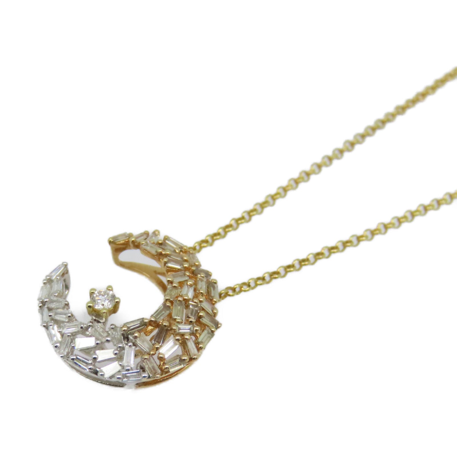 JEWELRY 18K玫瑰金Diamond Necklace鑽石項鍊